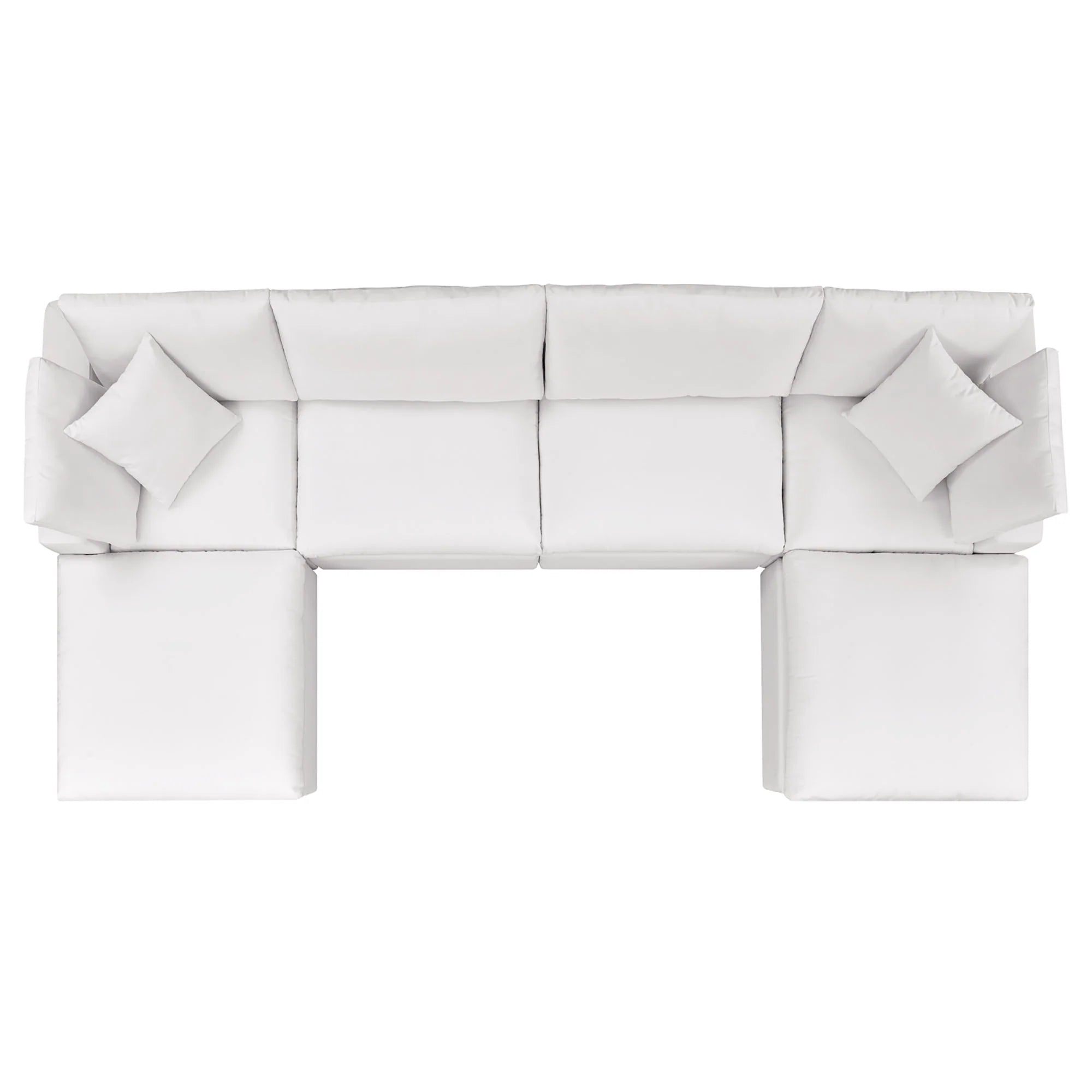 Commix 6-Piece Outdoor Patio Sectional Sofa