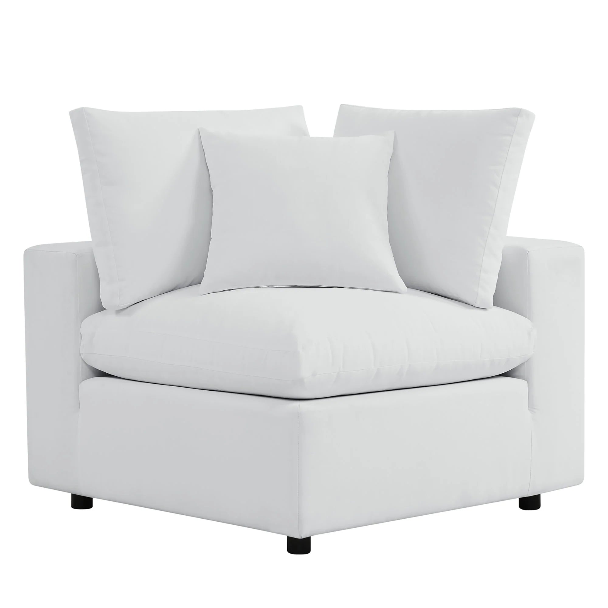 Commix 6-Piece Sunbrella® Outdoor Patio Sectional Sofa in White