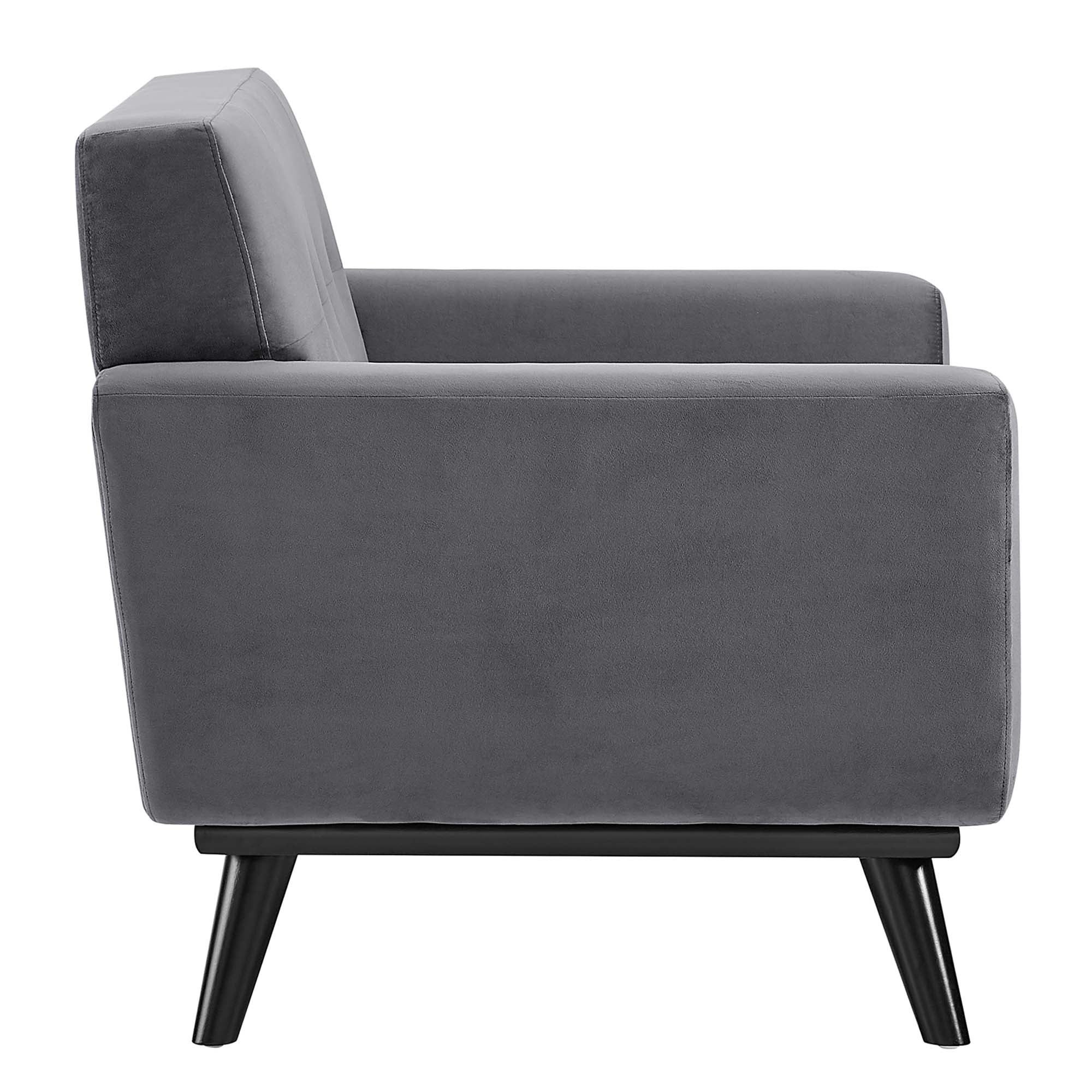 Fauteuil Engage Performance en velours