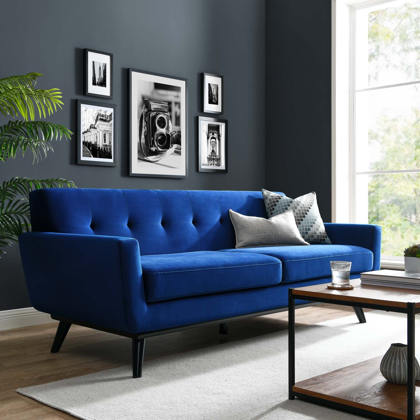 Gage Velvet Sofa