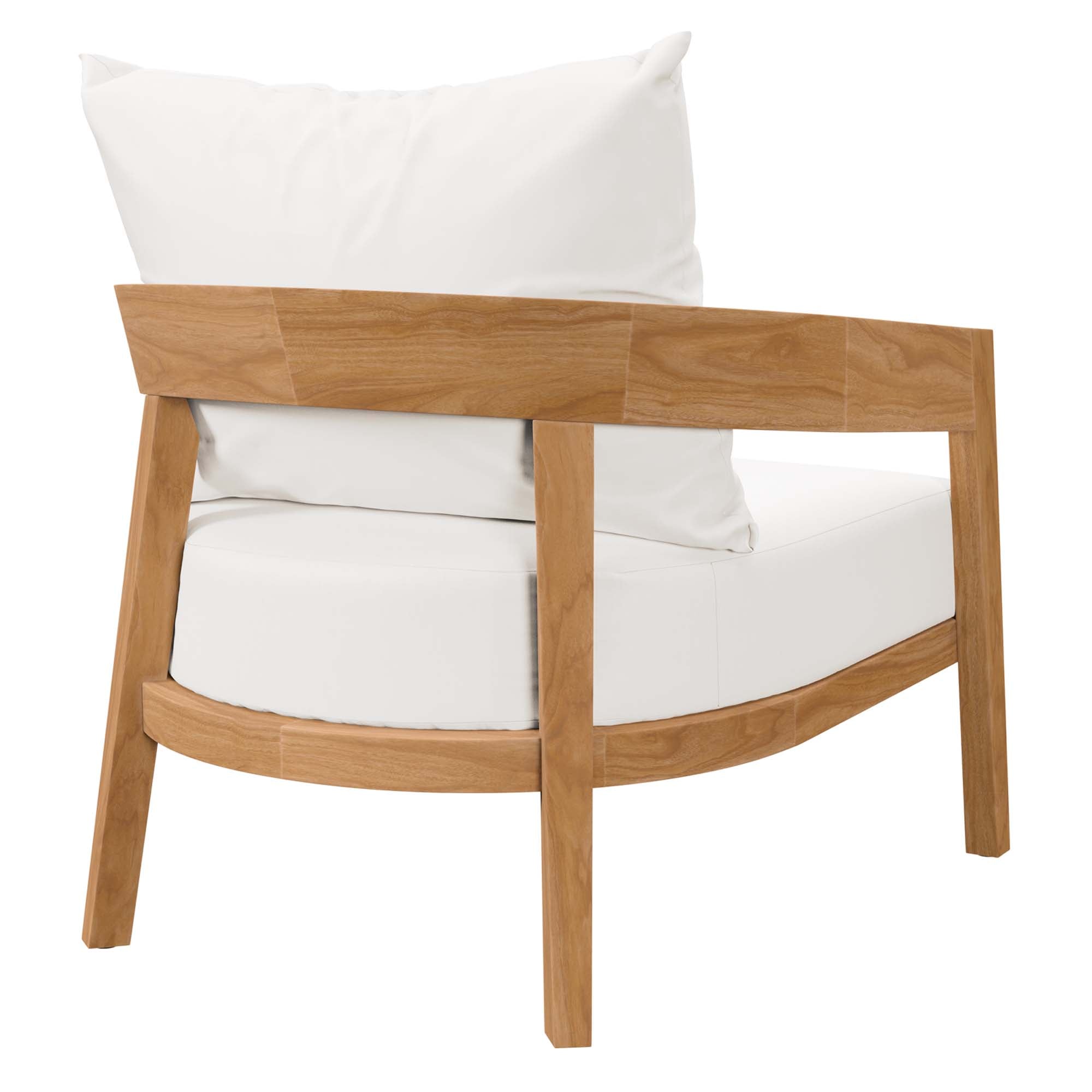 Brisbane Teak Wood Outdoor Patio Armchair