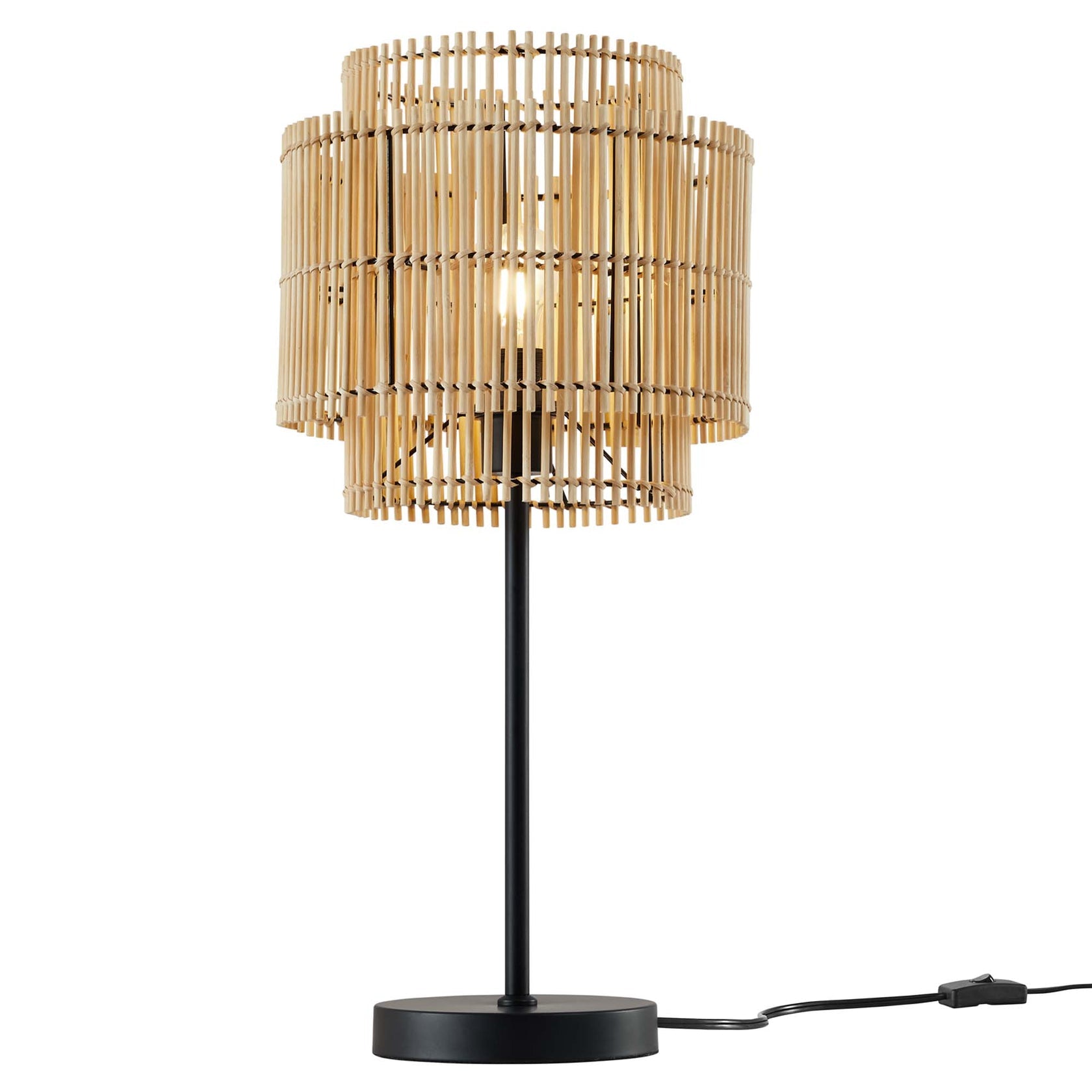 Lampe de table en bambou Nourish