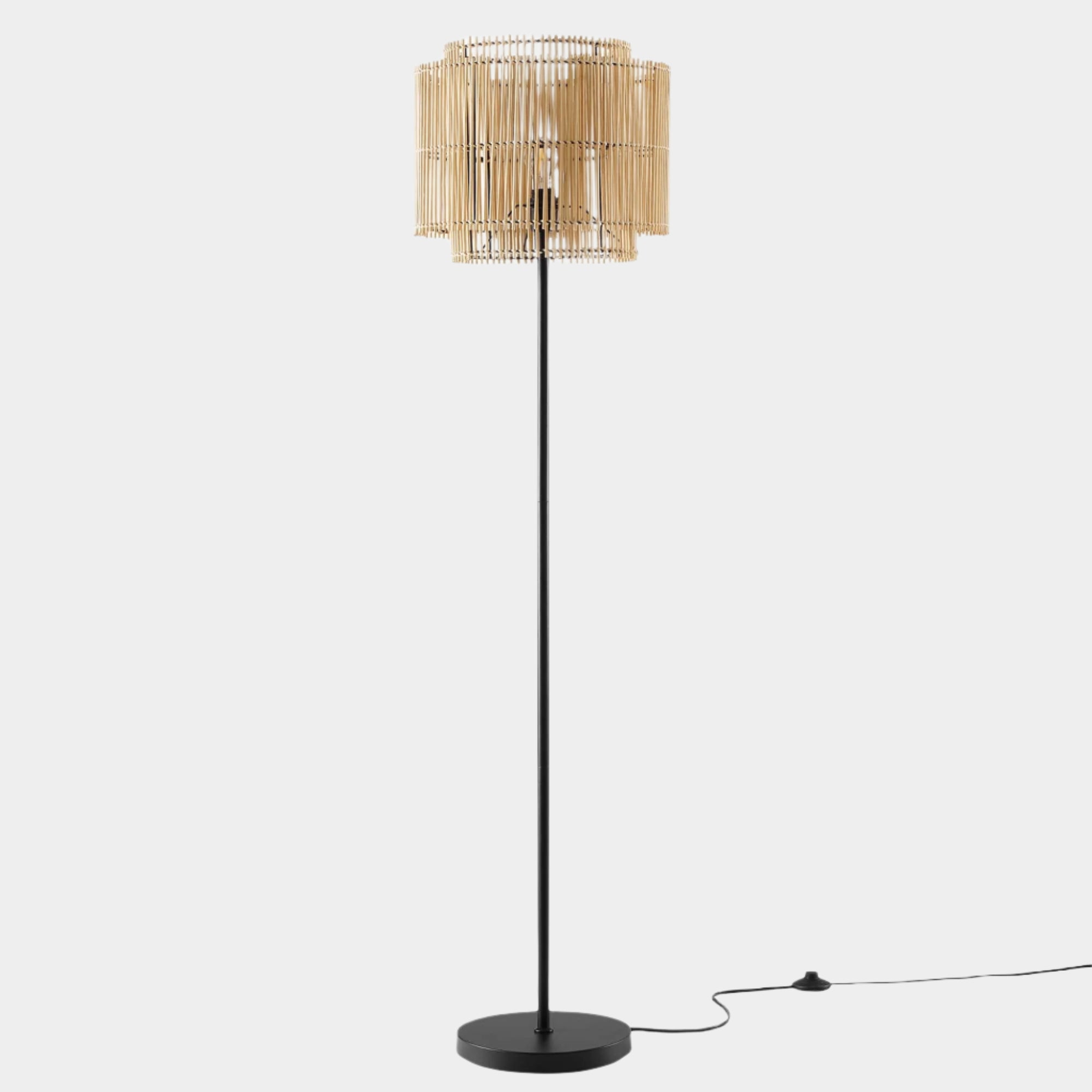 Nourish Bamboo Floor Lamp in Natural