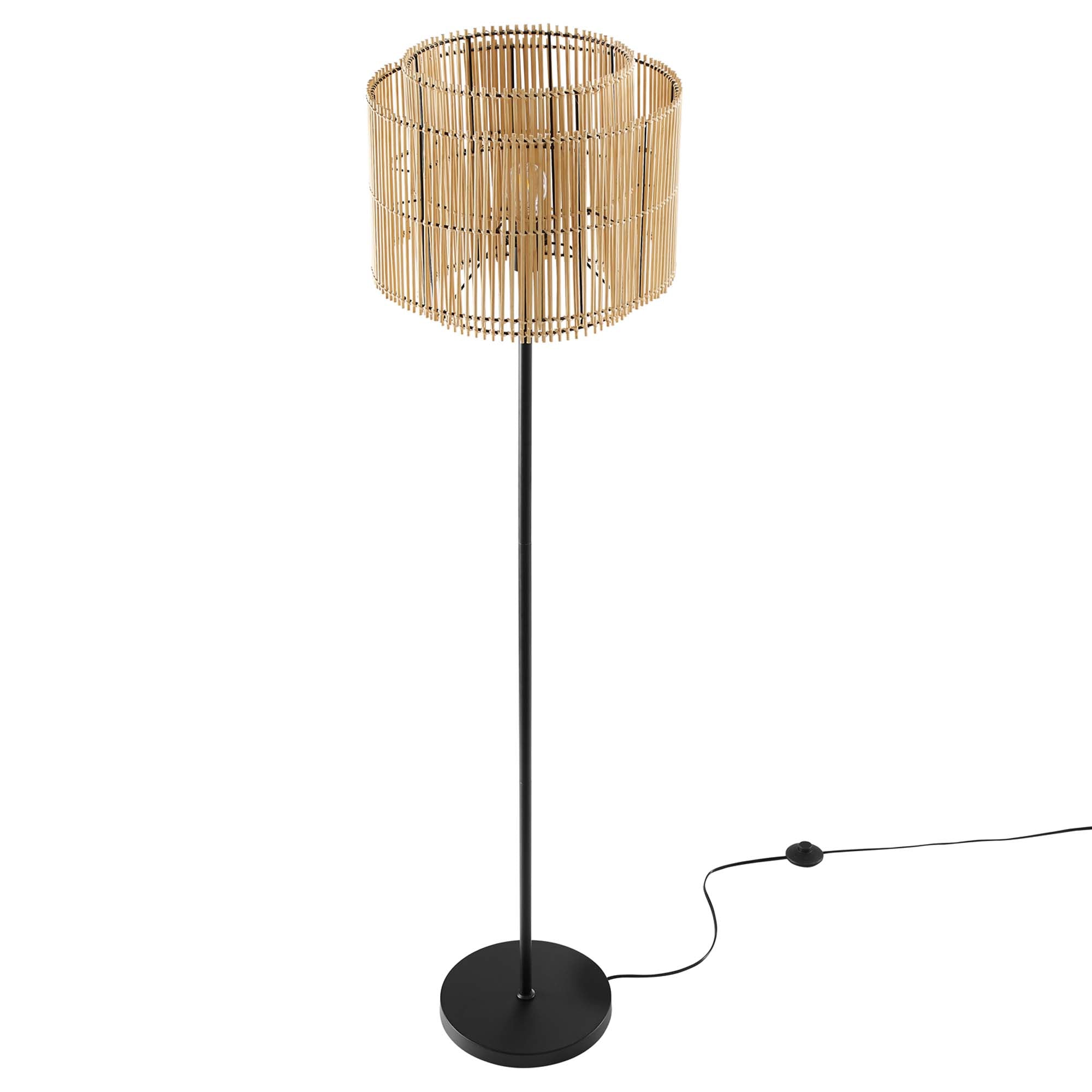 Nourish Bamboo Floor Lamp in Natural