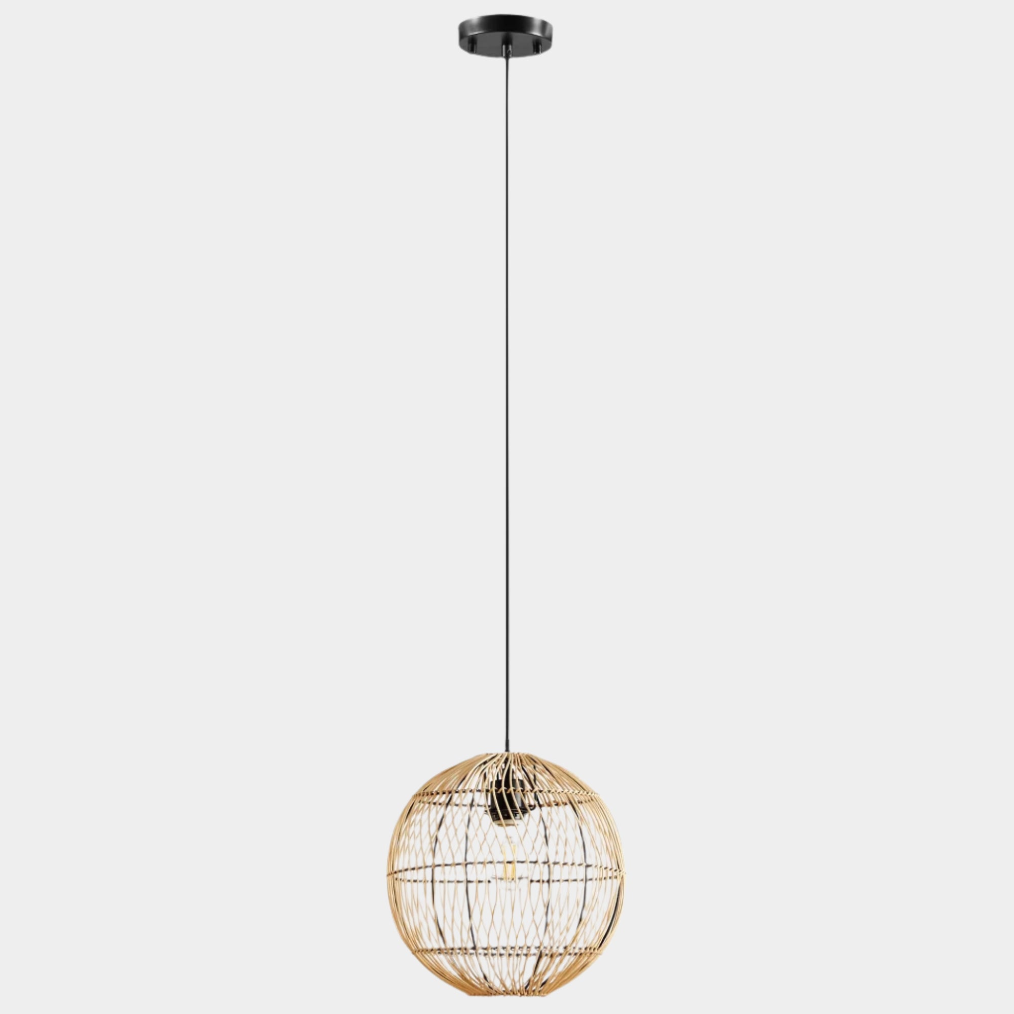 Nurture Rattan Pendant Light in Natural