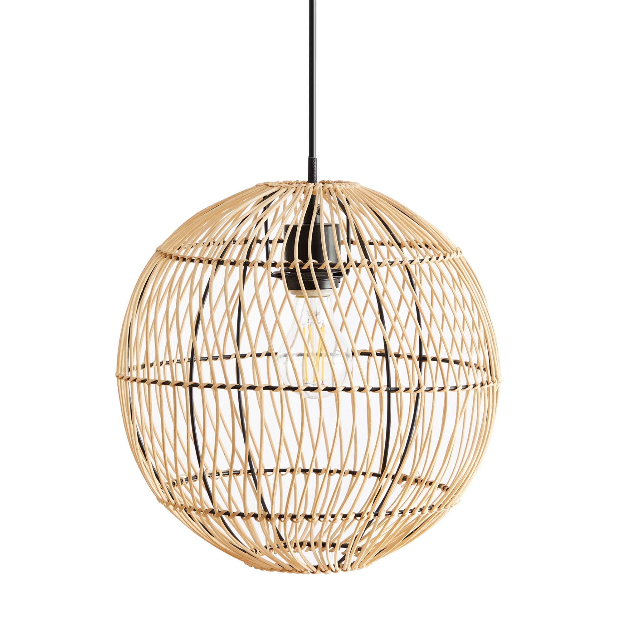 Nurture Rattan Pendant Light in Natural