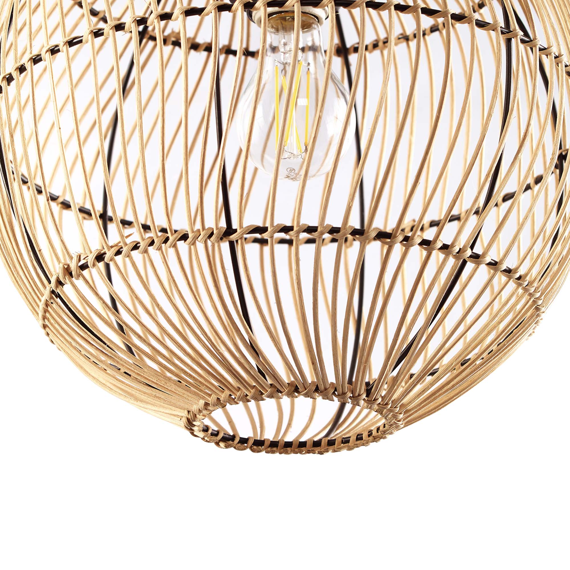 Nurture Rattan Pendant Light in Natural