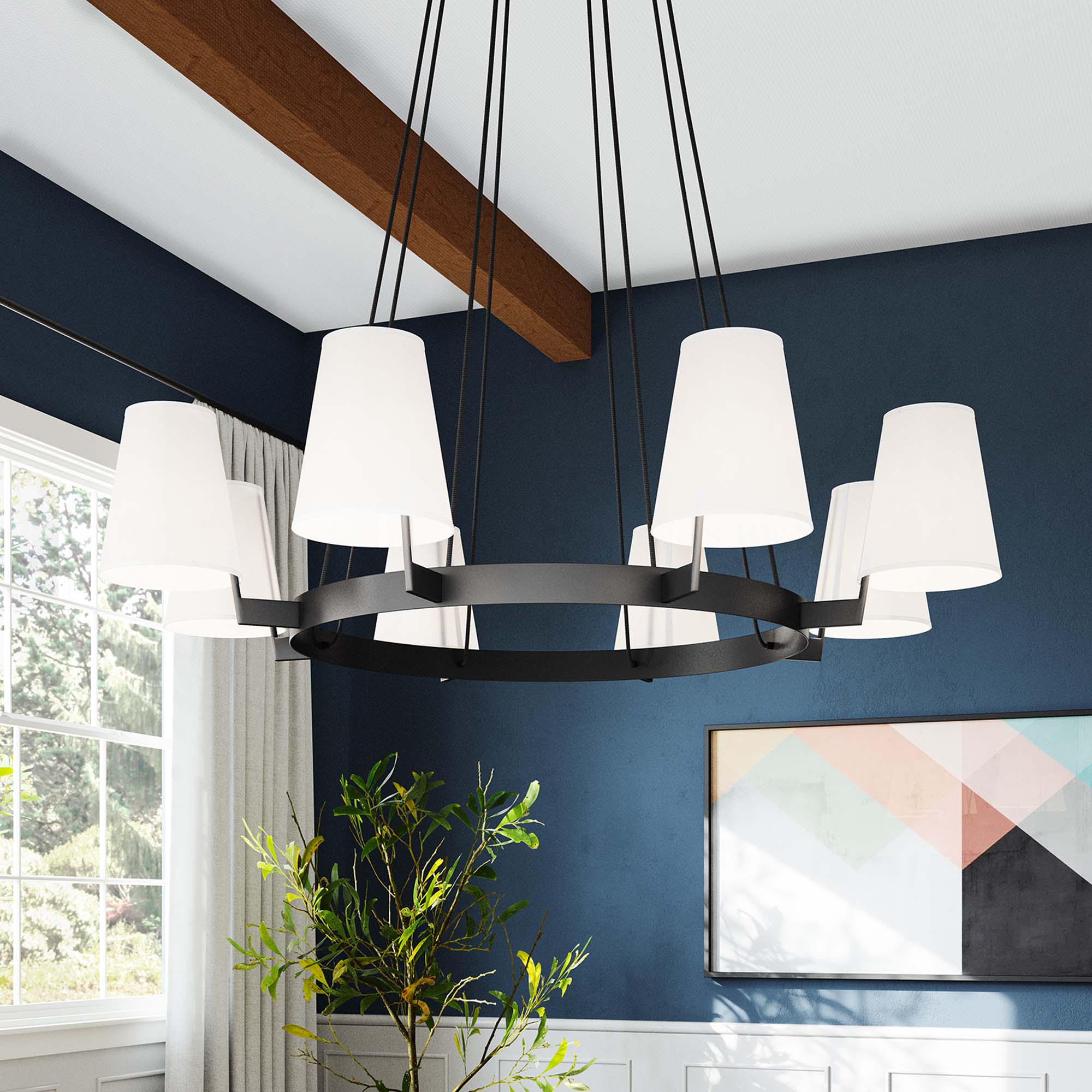 Surround 8-Light Chandelier