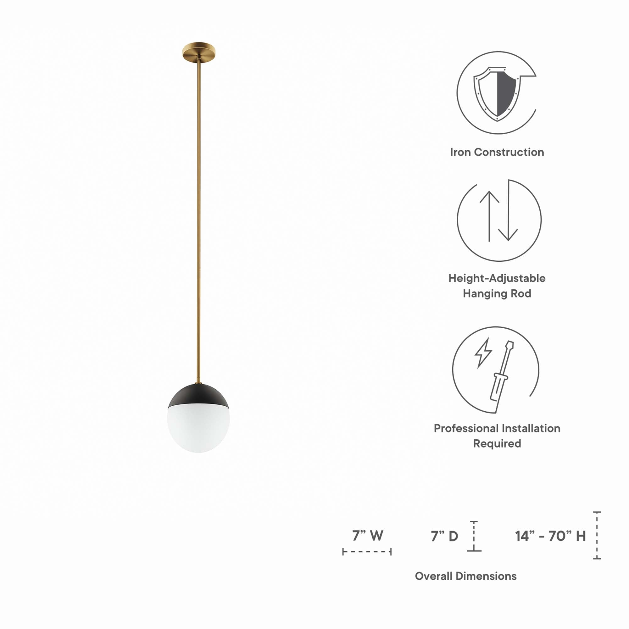 Stellar 1-Light Pendant Light