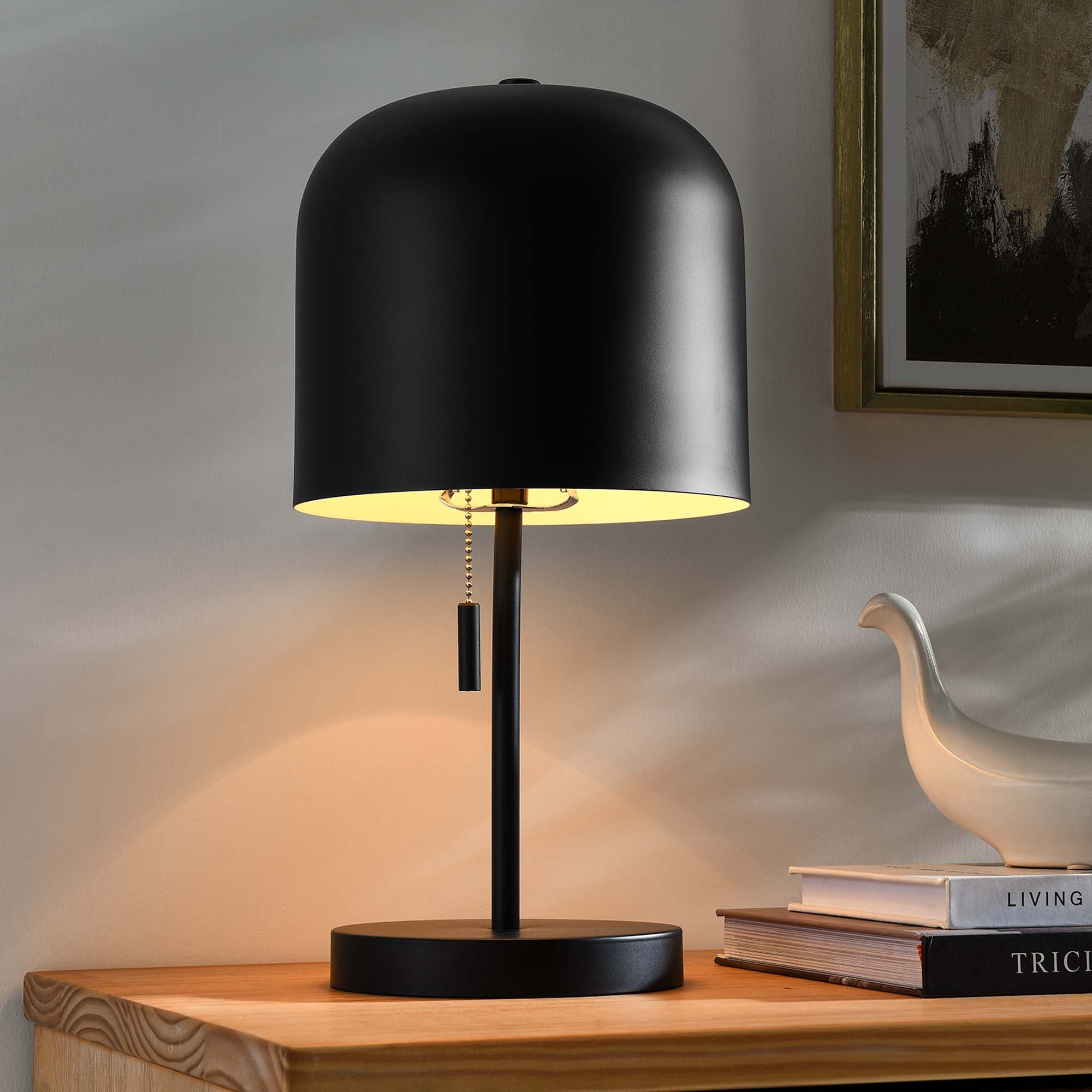 Lampe de table Avenue en noir