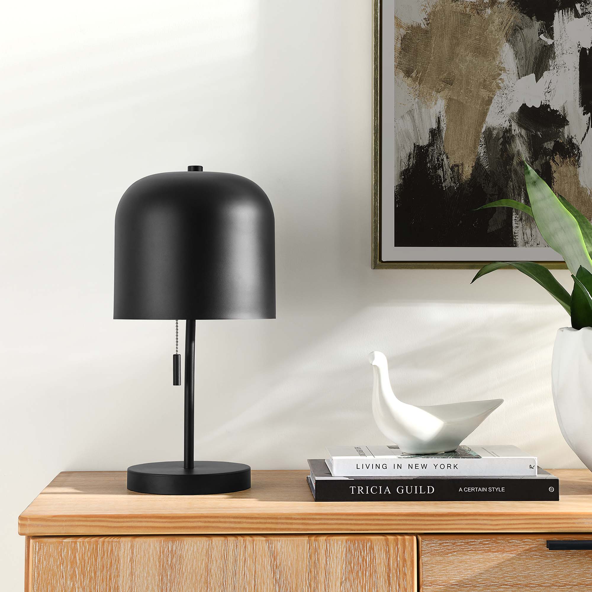 Lampe de table Avenue en noir