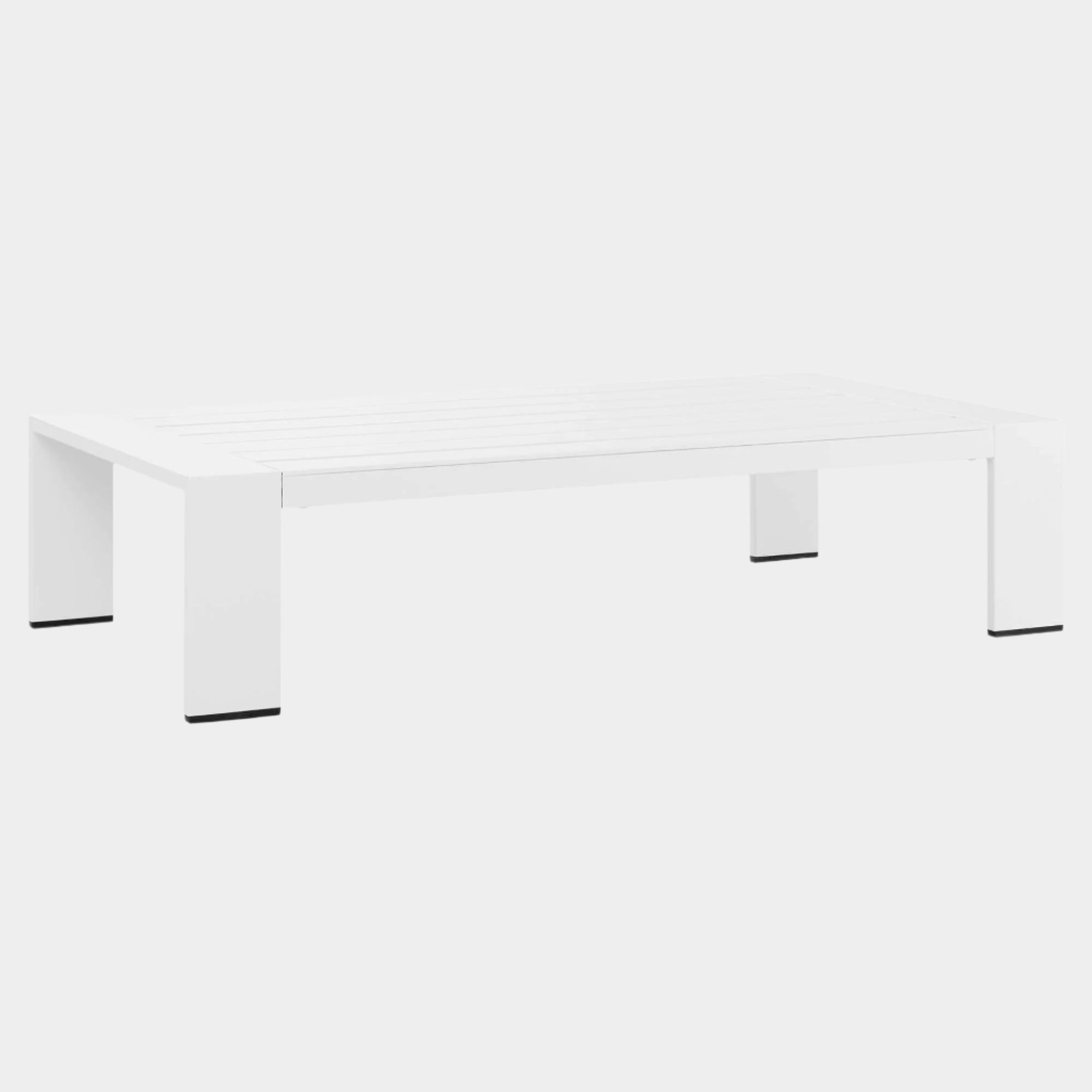 Table basse d'extérieur Tahoe en aluminium avec revêtement en poudre 