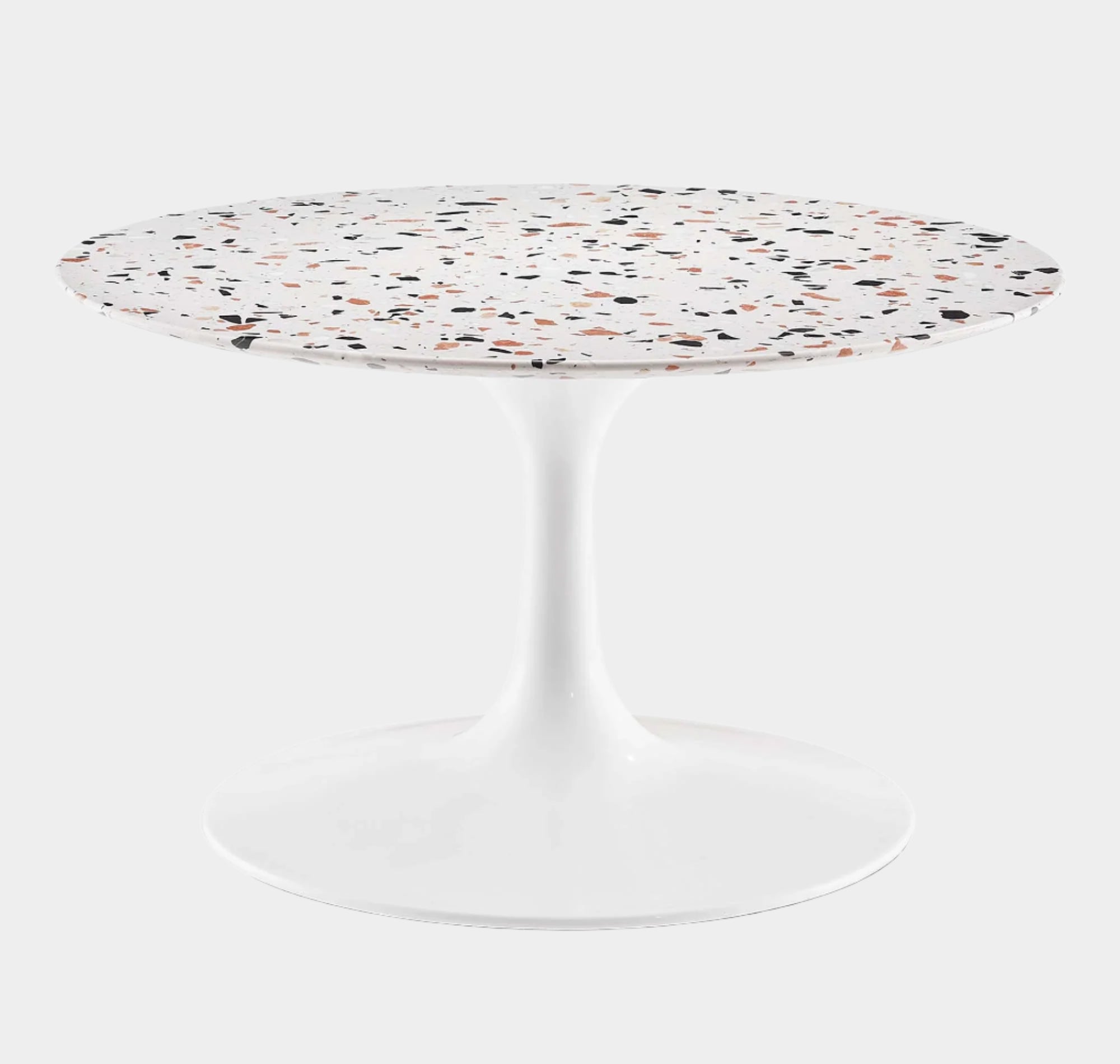 Lippa 28" Round Terrazzo Coffee Table