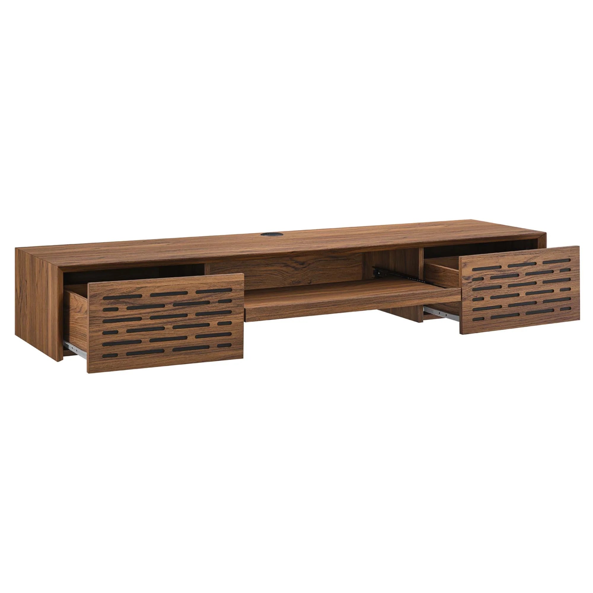 Merit Wall Mount Wood Office Desk