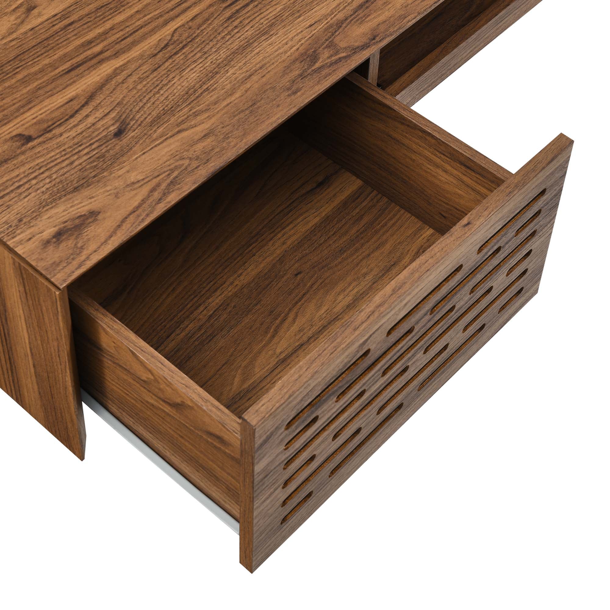 Merit Wall Mount Wood Office Desk