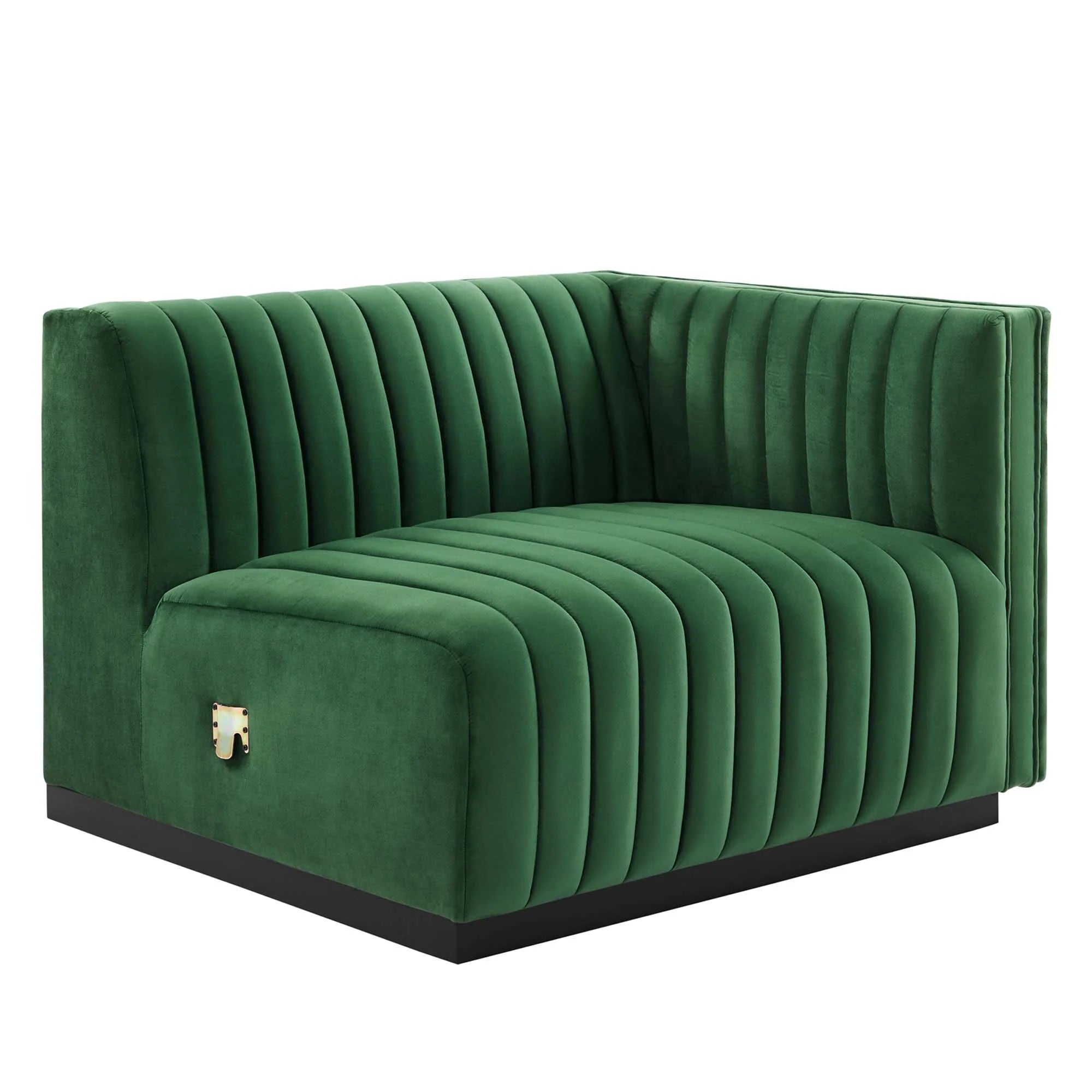 Conjure Channel Tufted Performance Velvet Loveseat