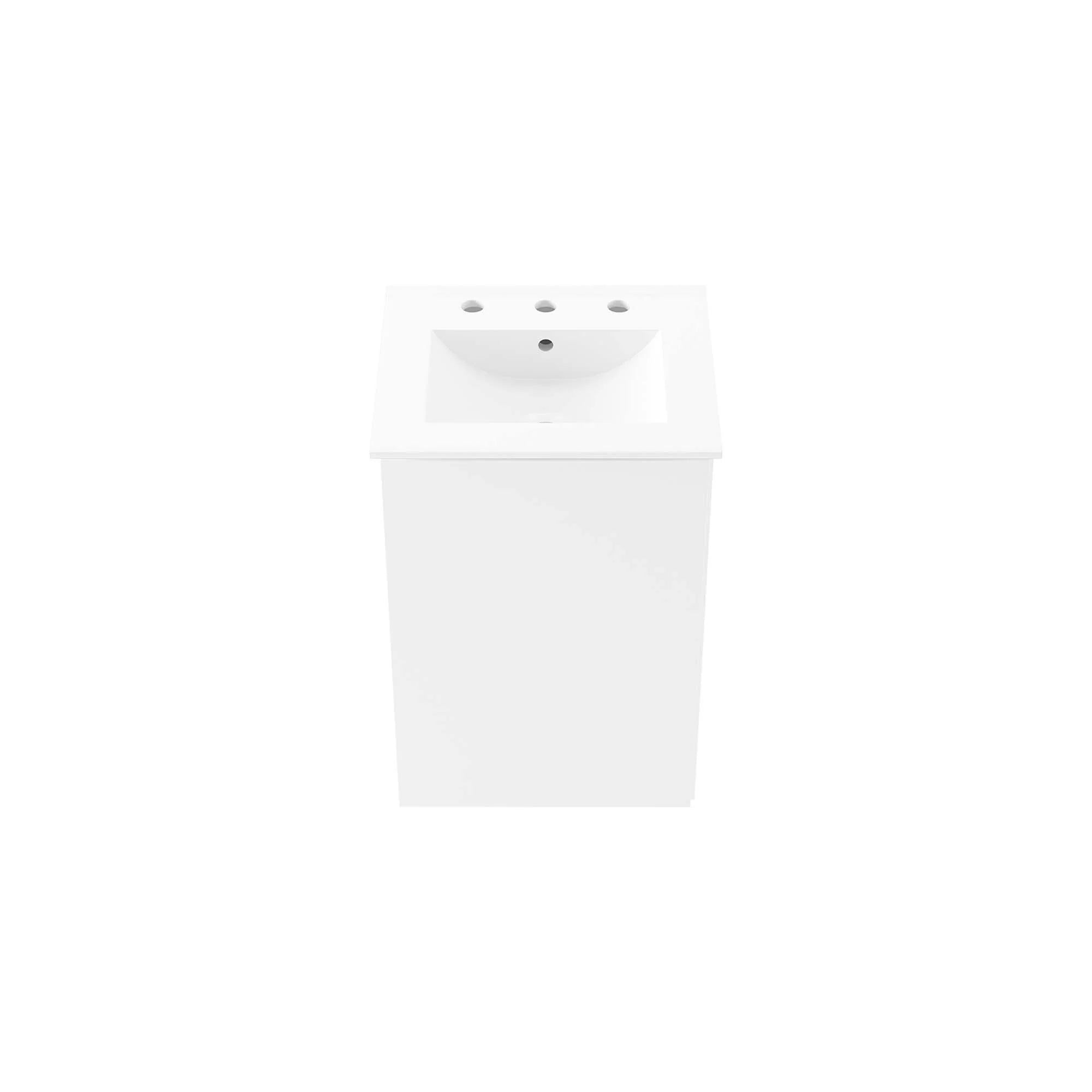 Bryn Wall-Mount Bathroom Vanity Basin Included