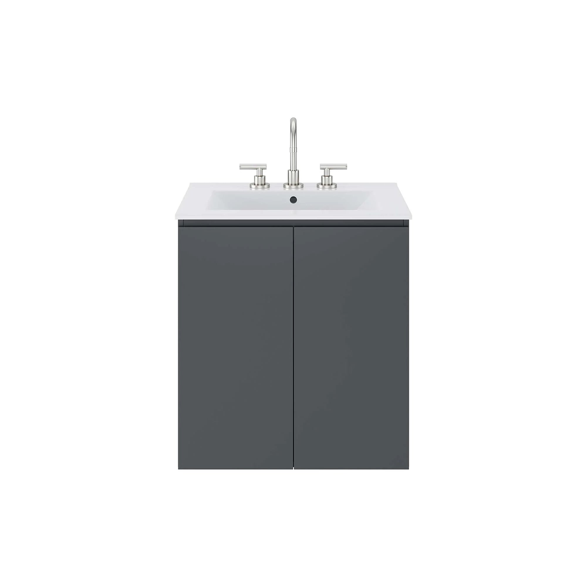 Bryn Wall-Mount Bathroom Vanity Basin Included