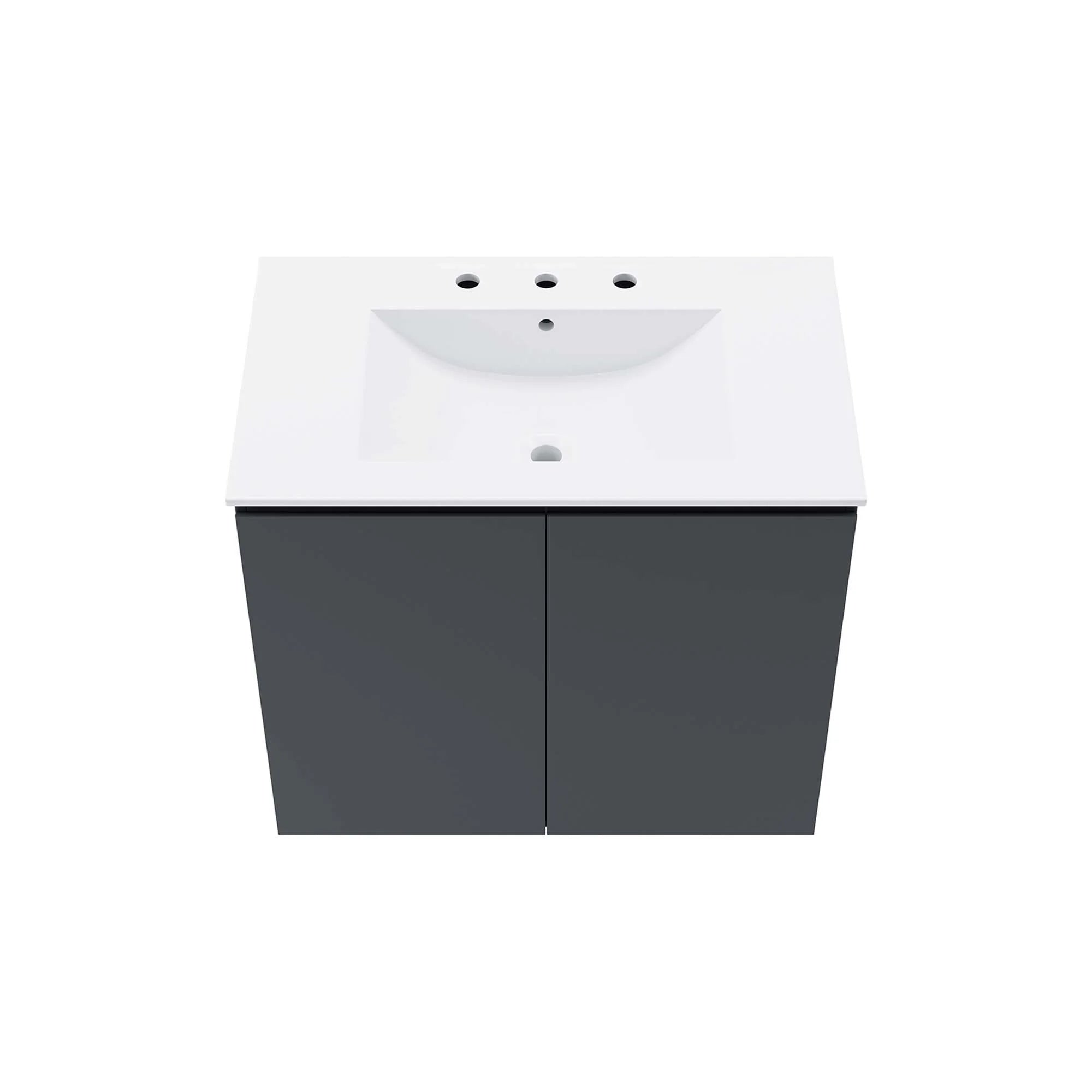 Bryn Wall-Mount Bathroom Vanity Basin Included