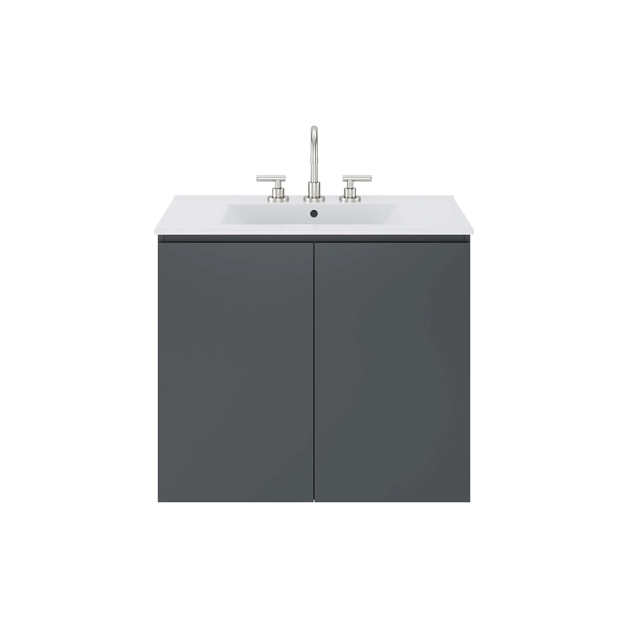 Bryn Wall-Mount Bathroom Vanity Basin Included