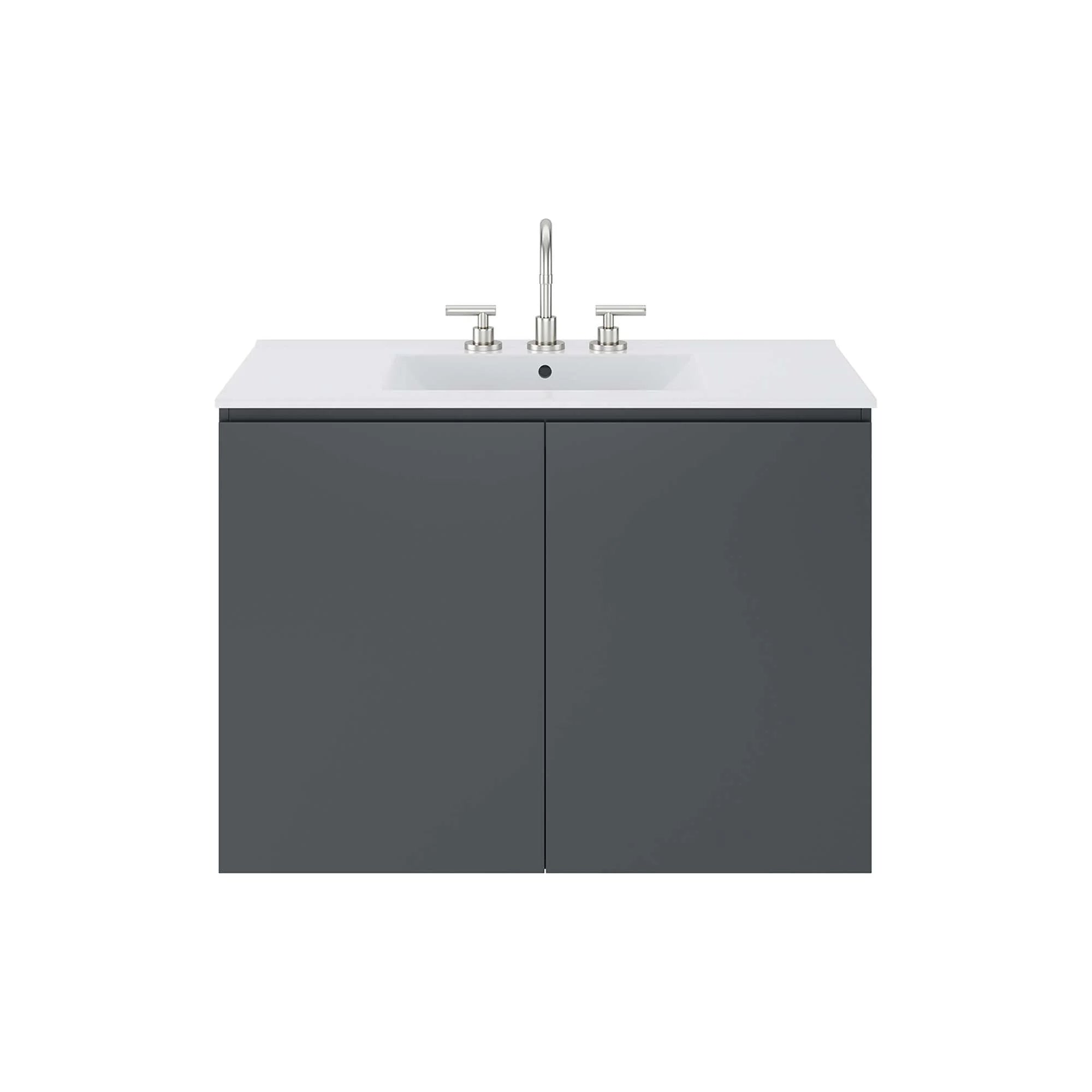 Bryn Wall-Mount Bathroom Vanity Basin Included