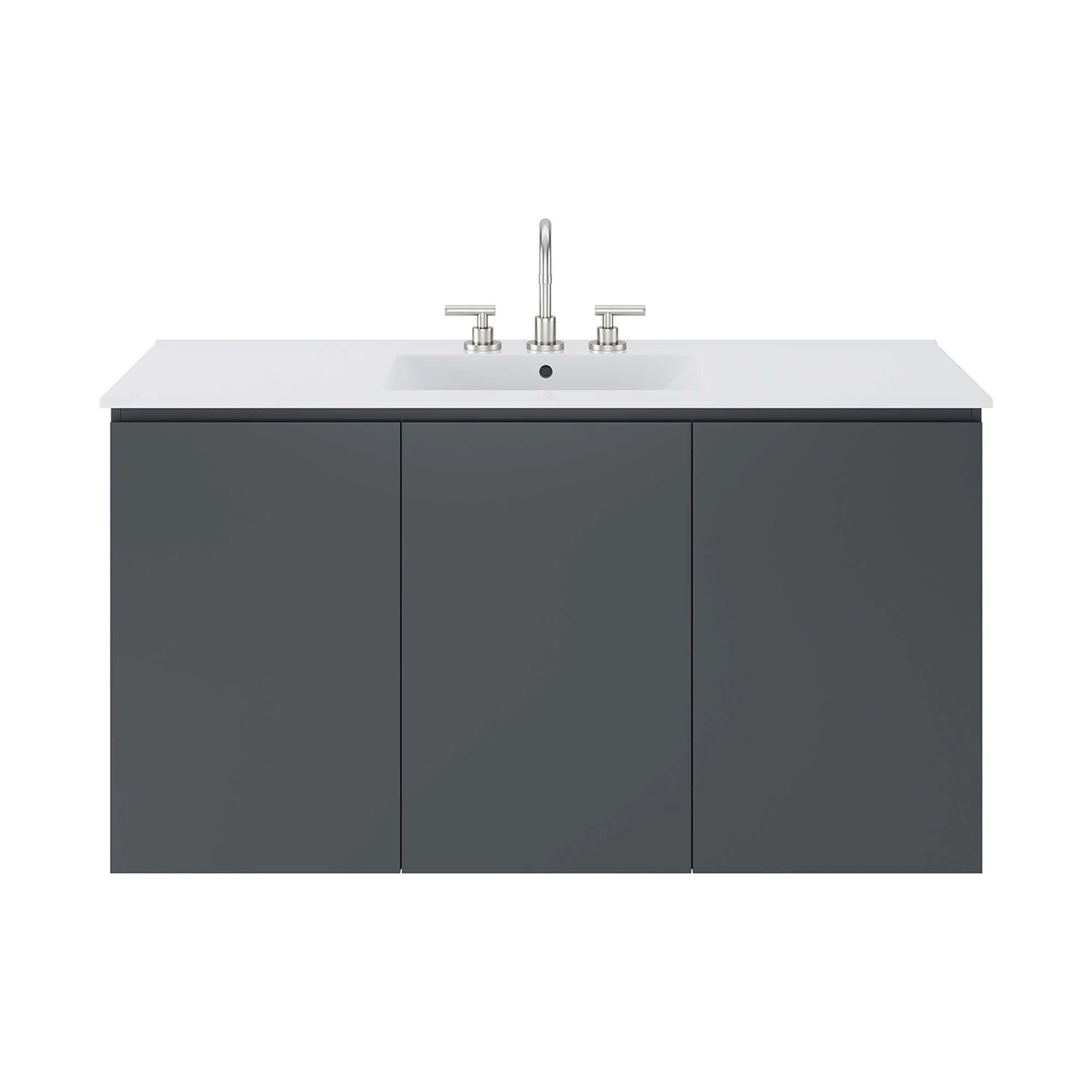 Bryn Wall-Mount Bathroom Vanity Basin Included