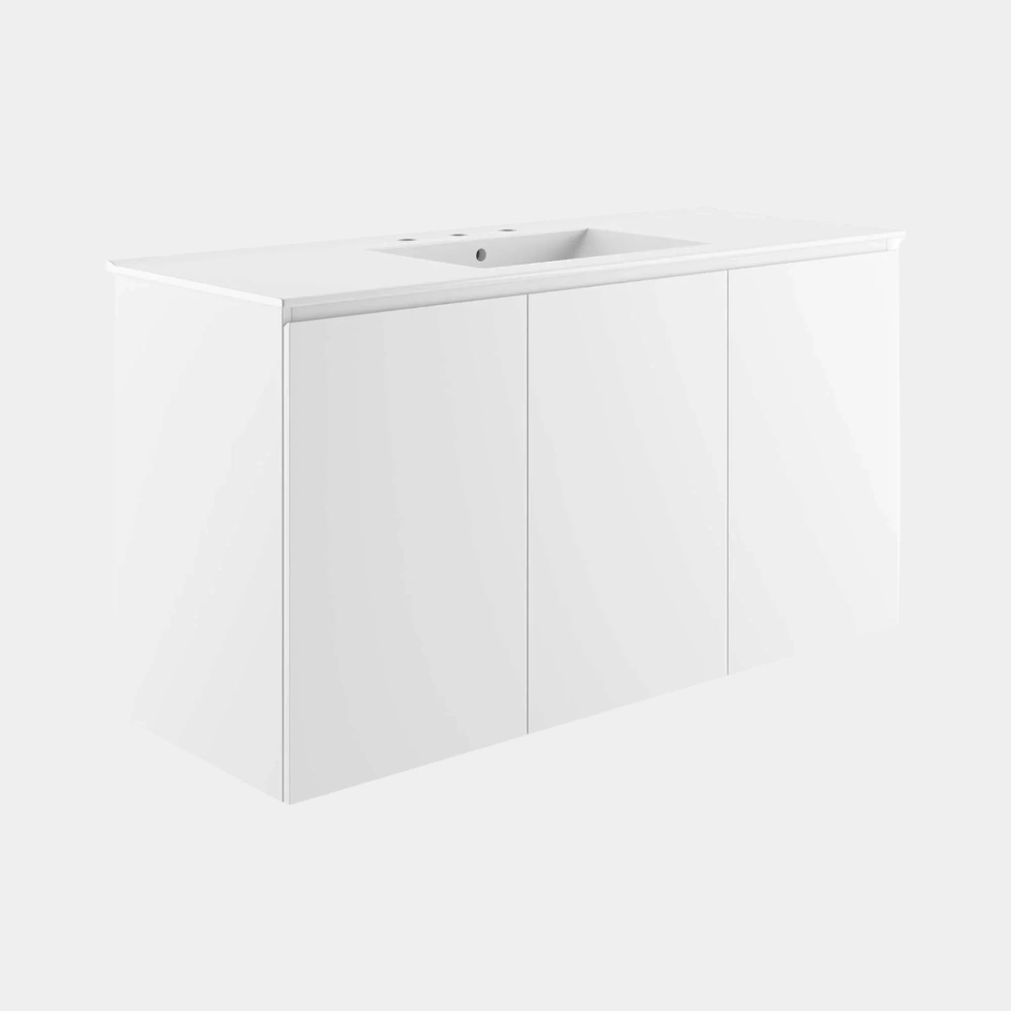 Bryn Wall-Mount Bathroom Vanity Basin Included