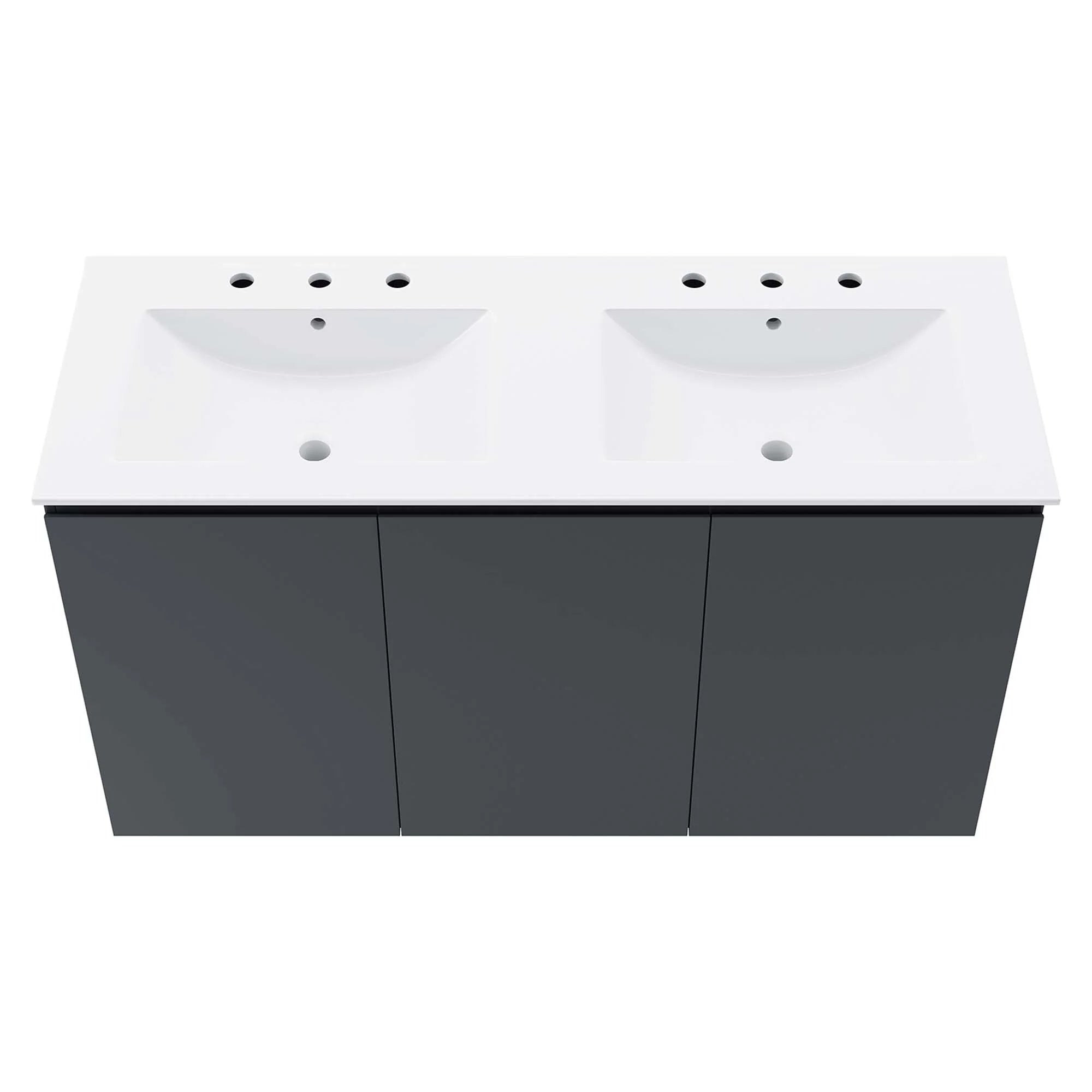 Bryn Wall-Mount Bathroom Vanity Basin Included