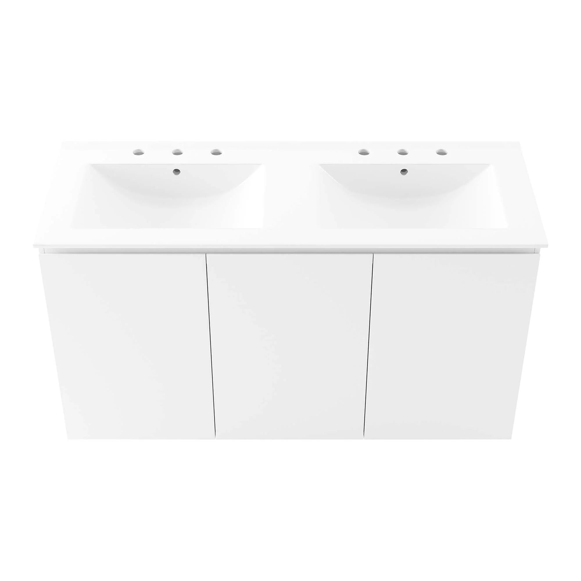 Bryn Wall-Mount Bathroom Vanity Basin Included