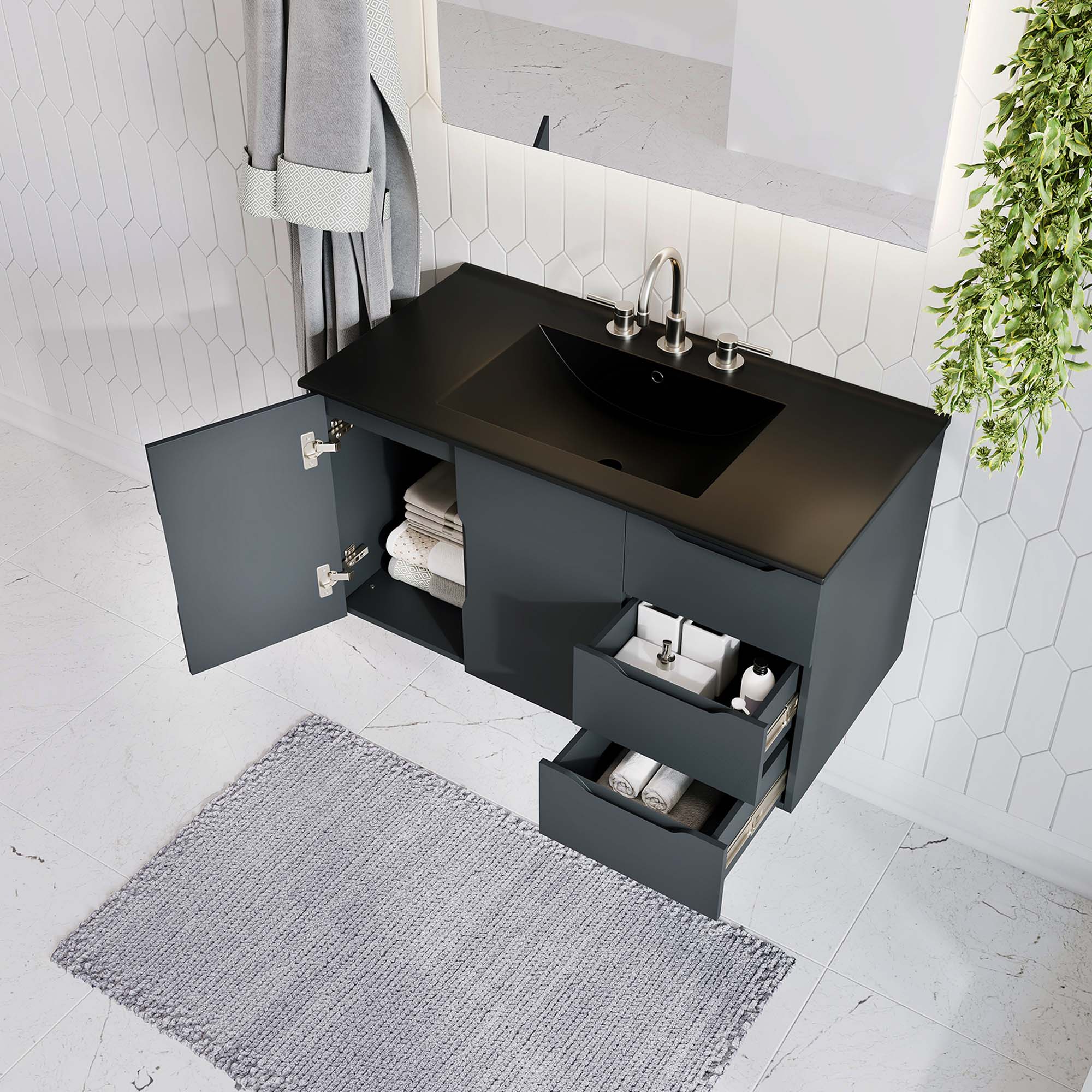 Vitality Bathroom Vanity Basin Included