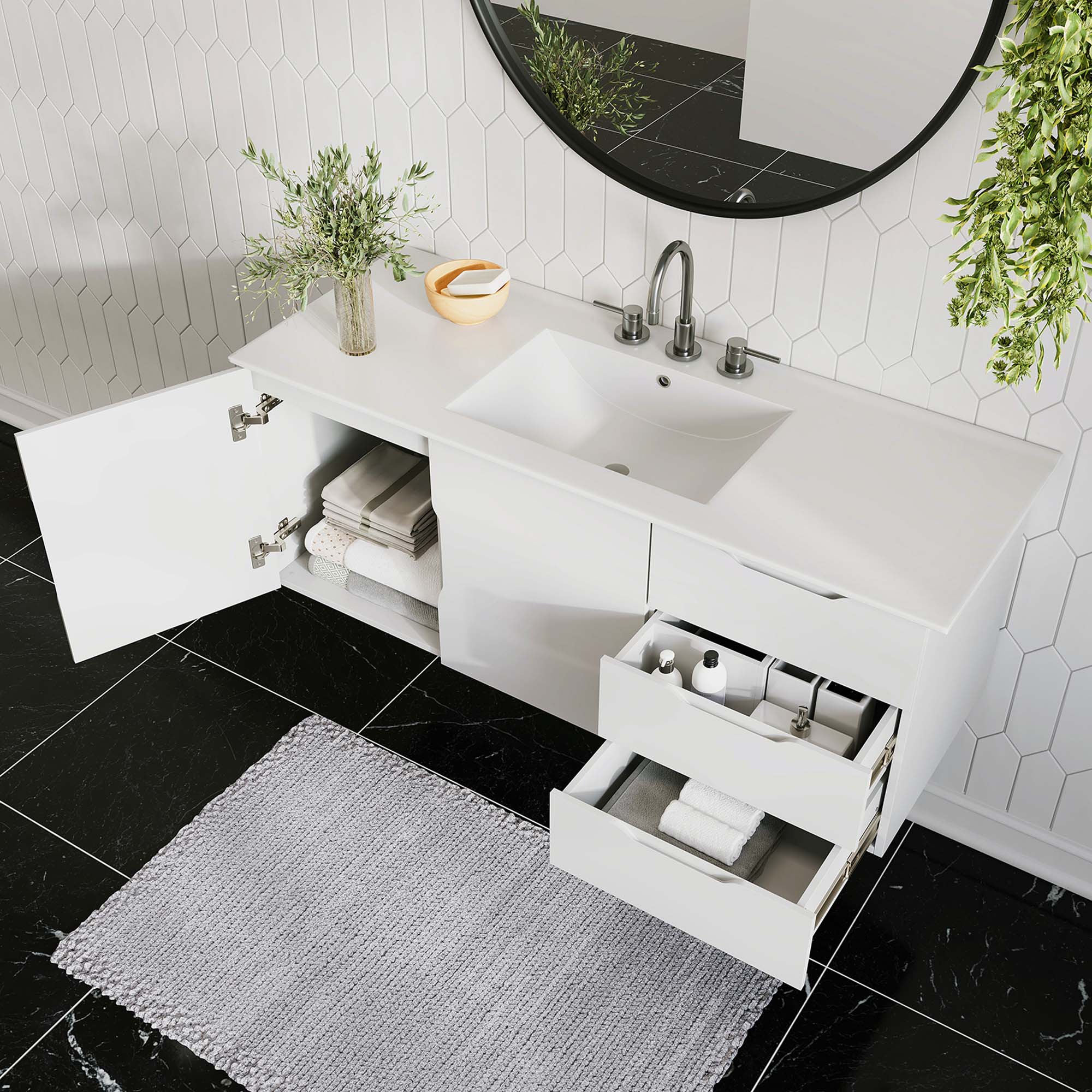 Vitality Bathroom Vanity Basin Included