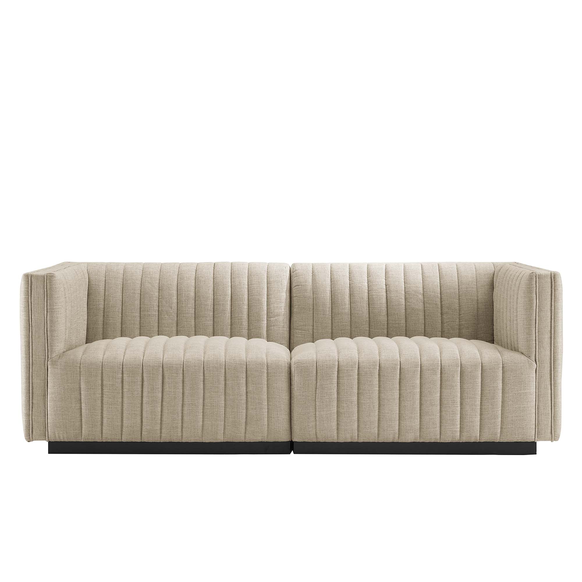 Chaise sans accoudoirs rembourrée en duvet Commix