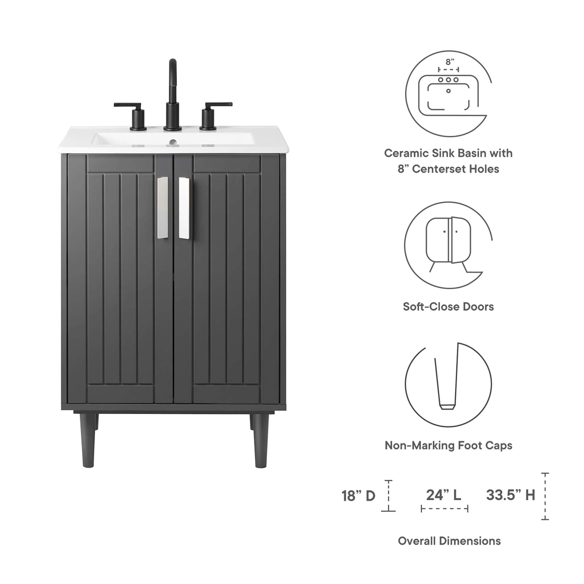 Meuble-lavabo Augusta