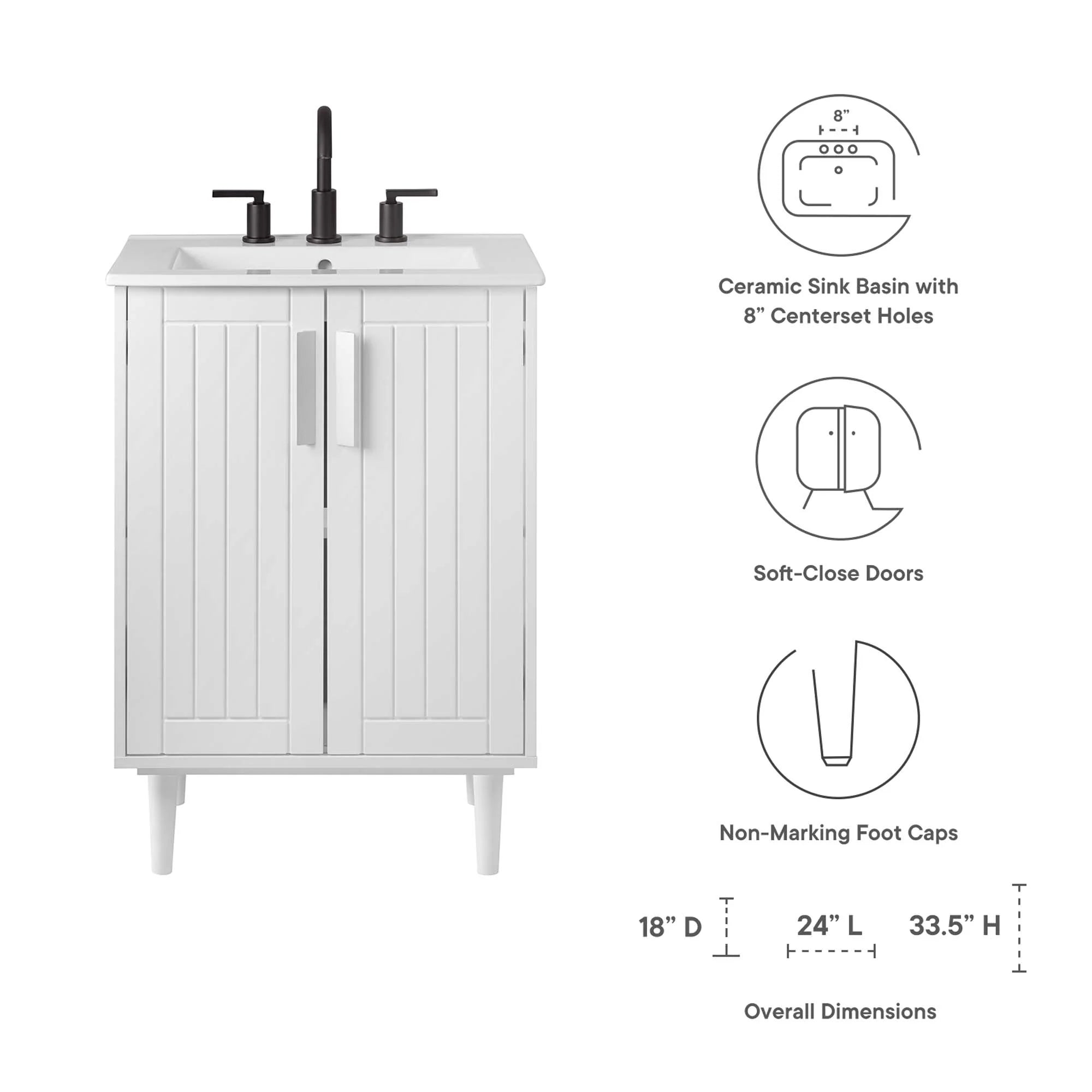 Meuble-lavabo Augusta