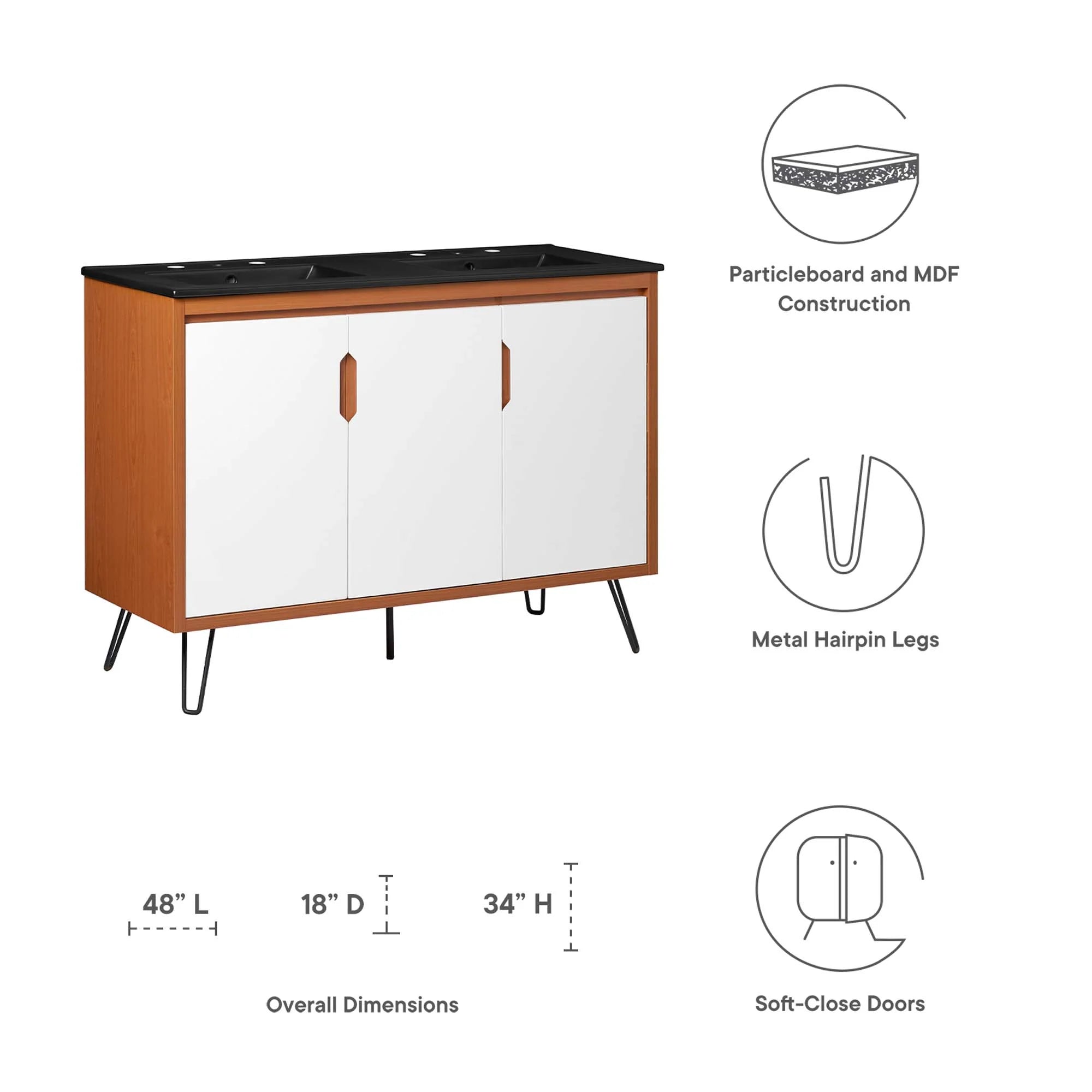 Energize Bathroom Vanity Basin Included