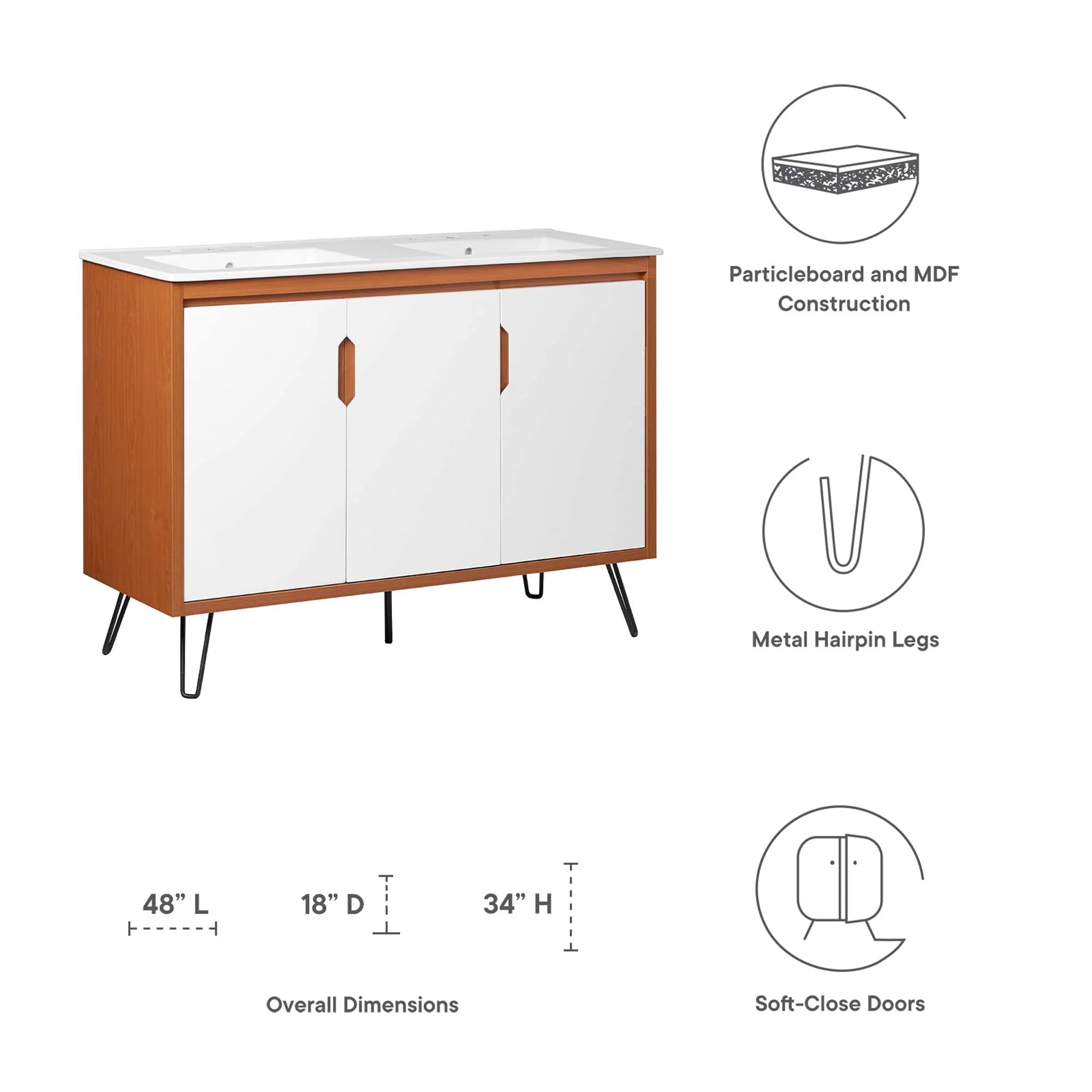 Energize Bathroom Vanity Basin Included