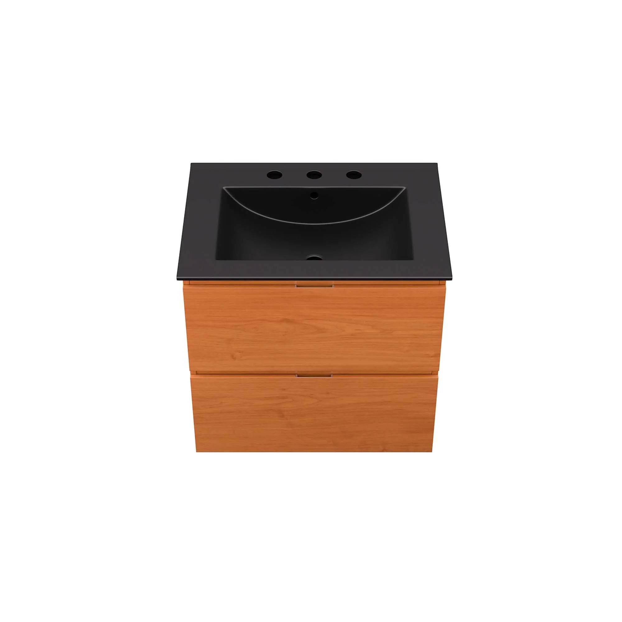 Scenic Wall-Mount Bathroom Vanity Basin Included