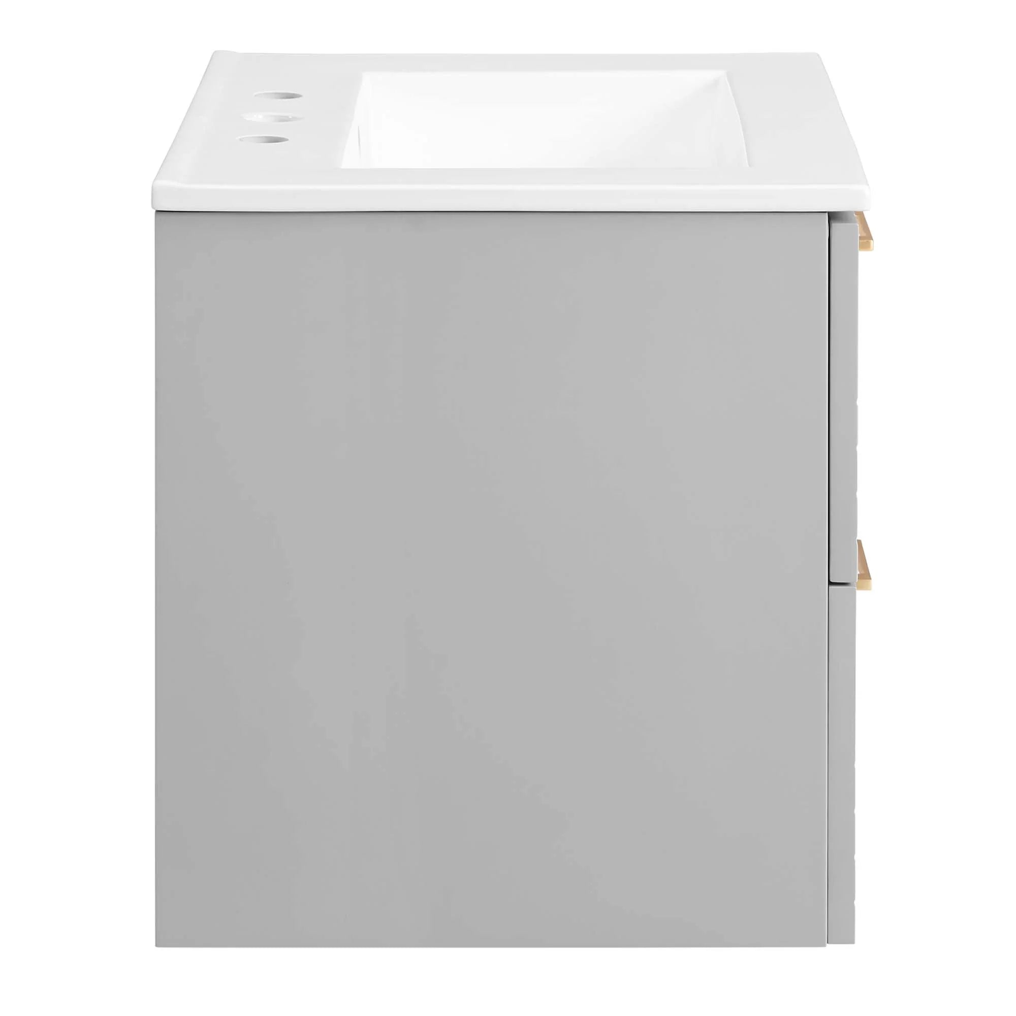 Meuble-lavabo mural Daybreak avec lavabo inclus