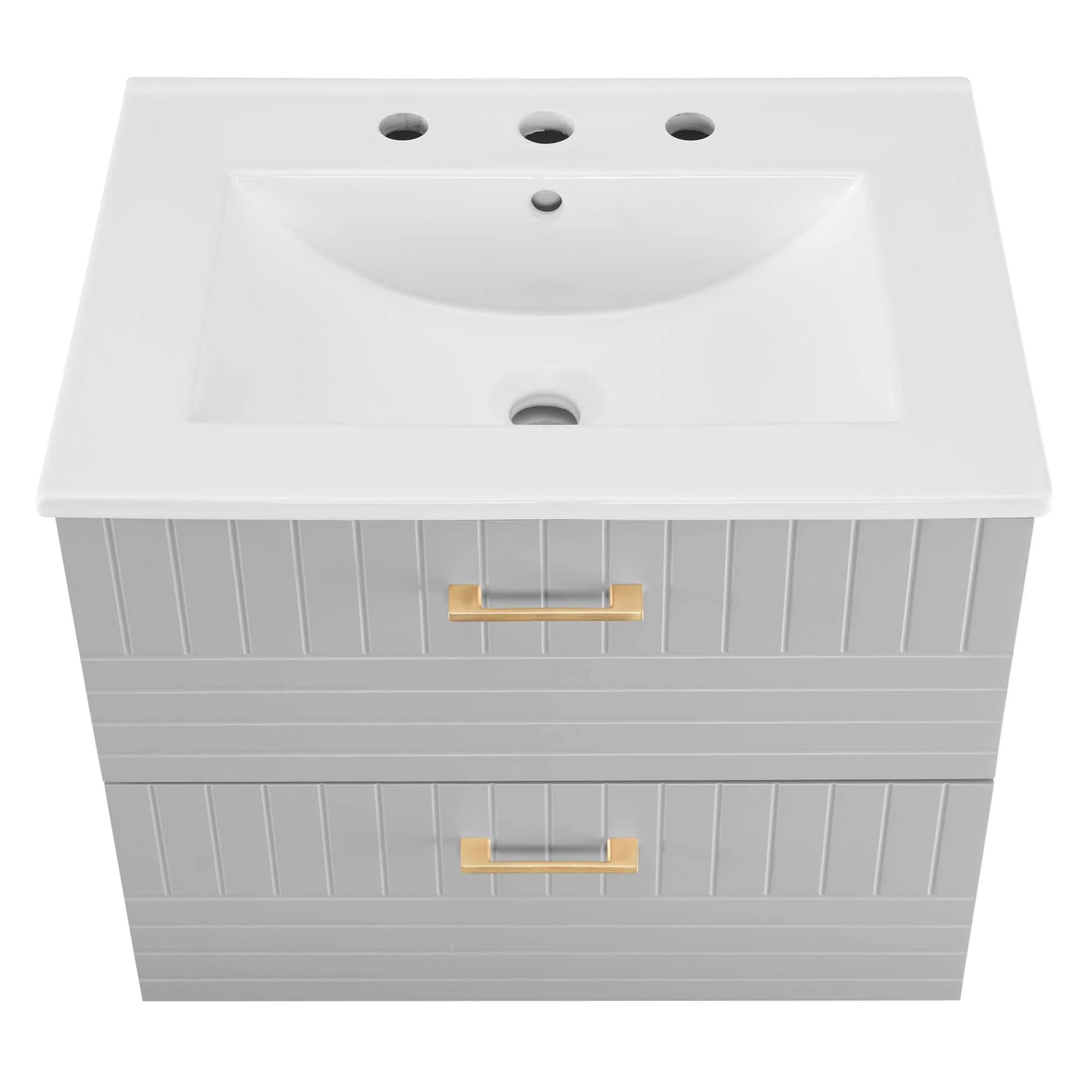 Meuble-lavabo mural Daybreak avec lavabo inclus