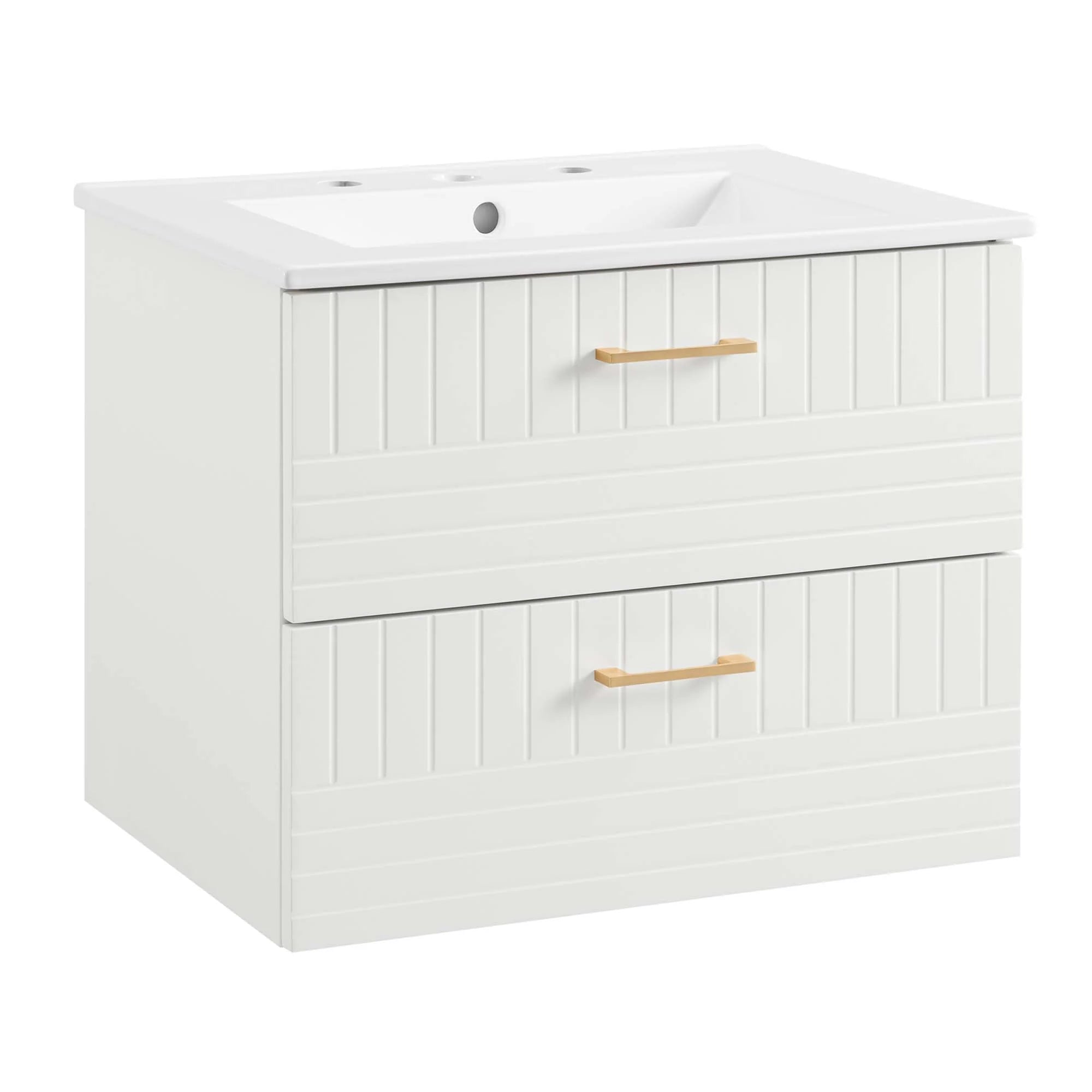 Meuble-lavabo mural Daybreak avec lavabo inclus