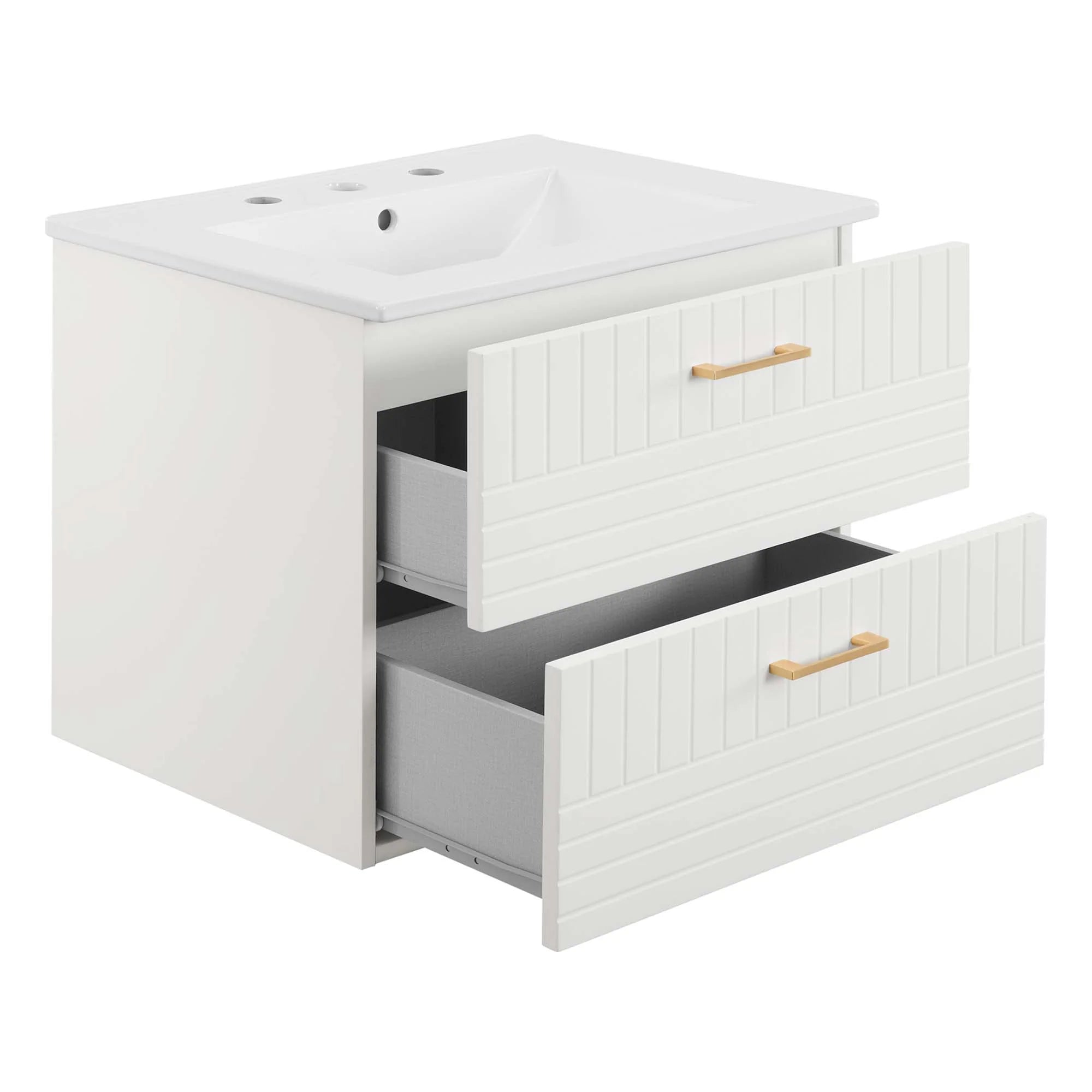 Meuble-lavabo mural Daybreak avec lavabo inclus