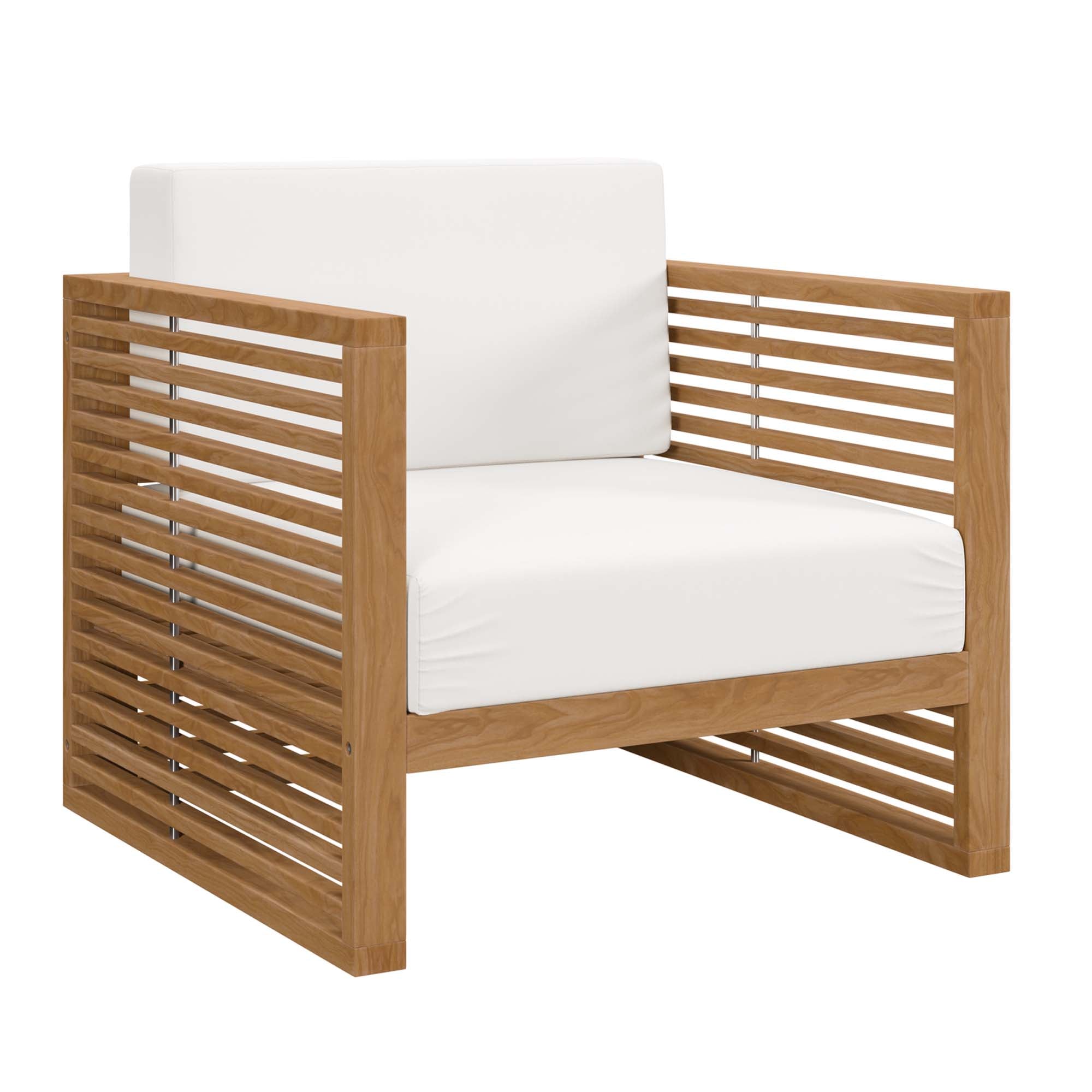 Carlsbad 3-Piece Teak Wood Outdoor Patio Set