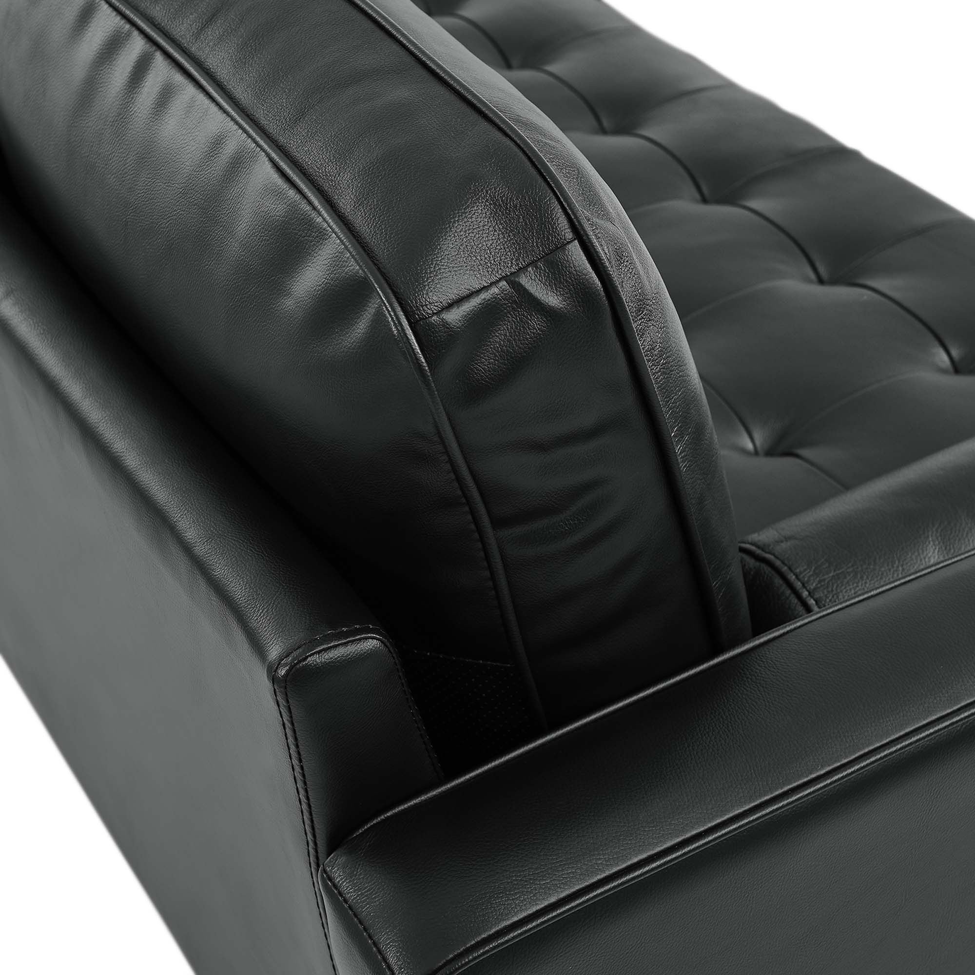 Chaise sans accoudoirs rembourrée en duvet Commix