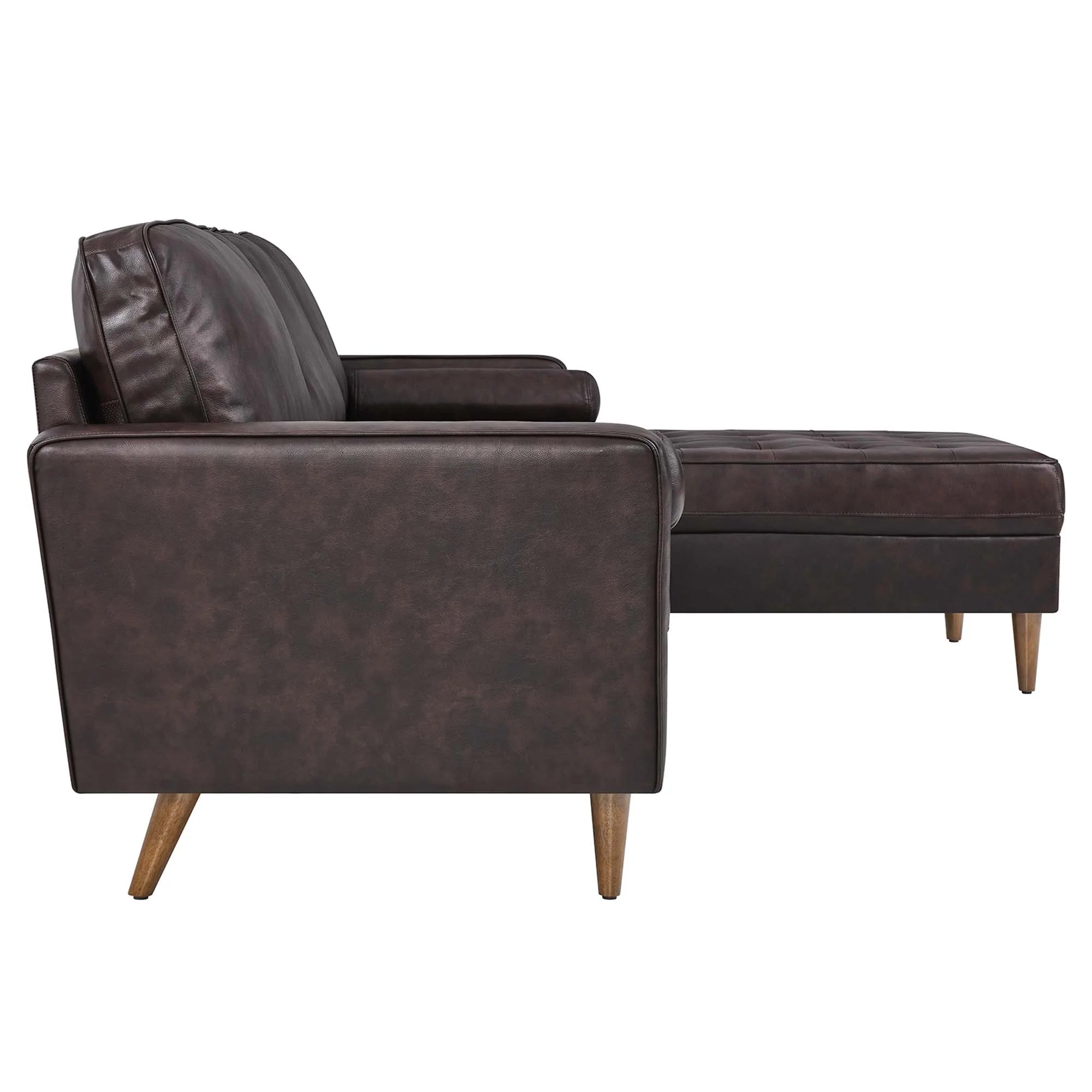 Valour Leather Sectional Sofa