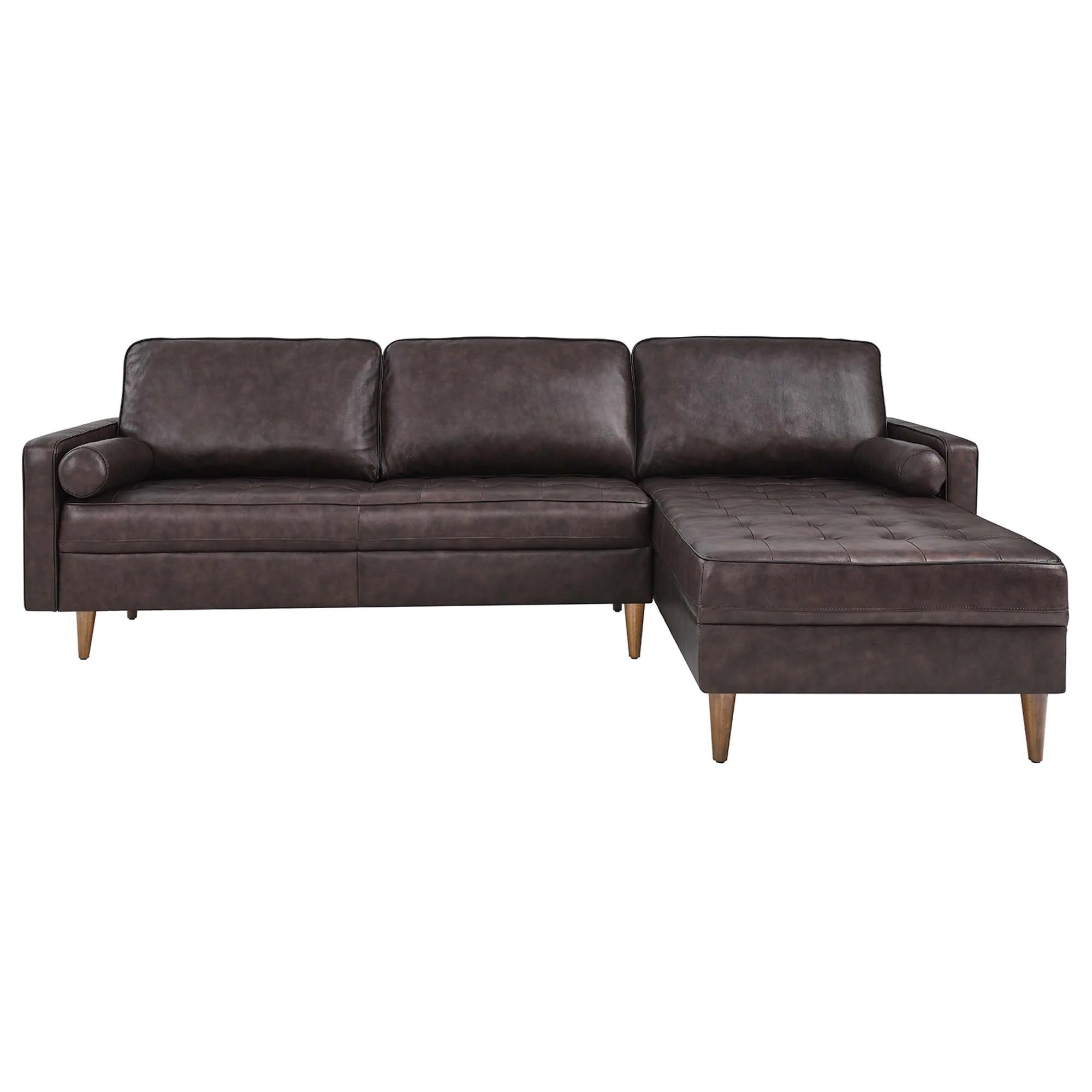 Valour Leather Sectional Sofa