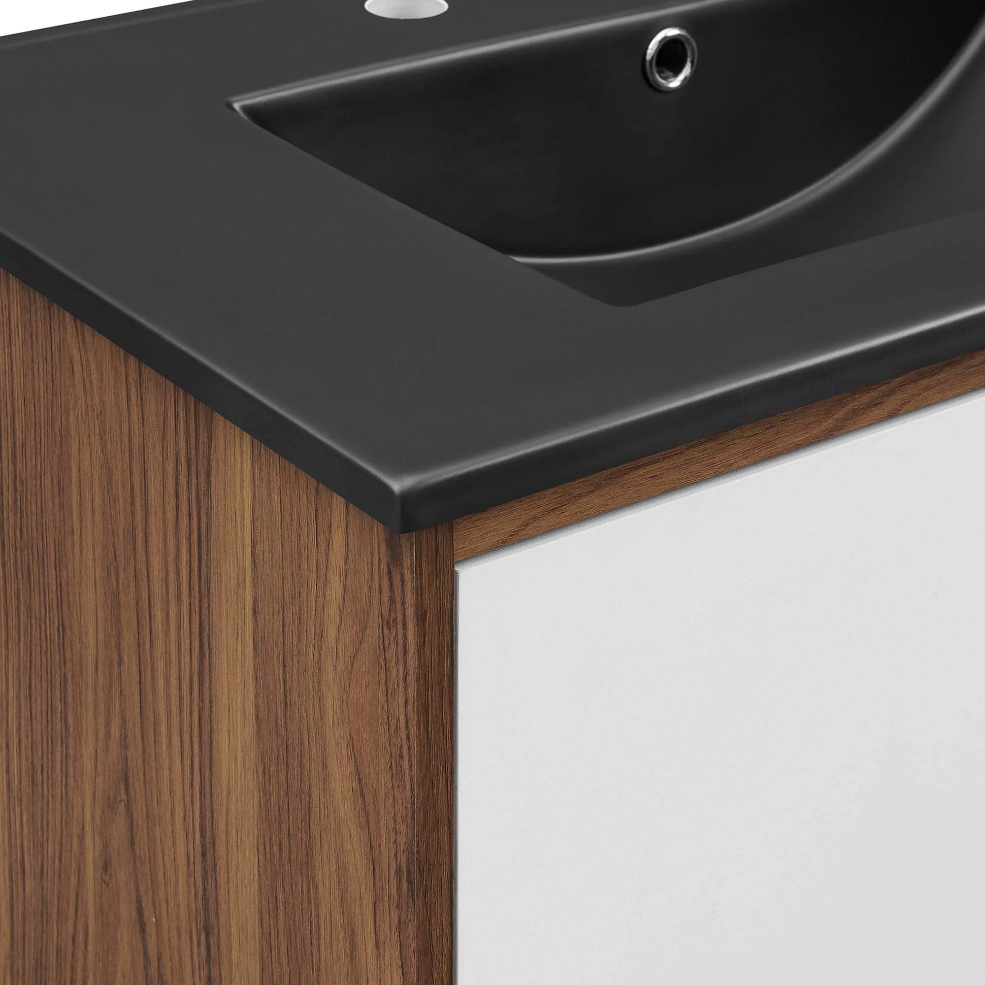 Transmit Wall-Mount Bathroom Vanity Basin Included