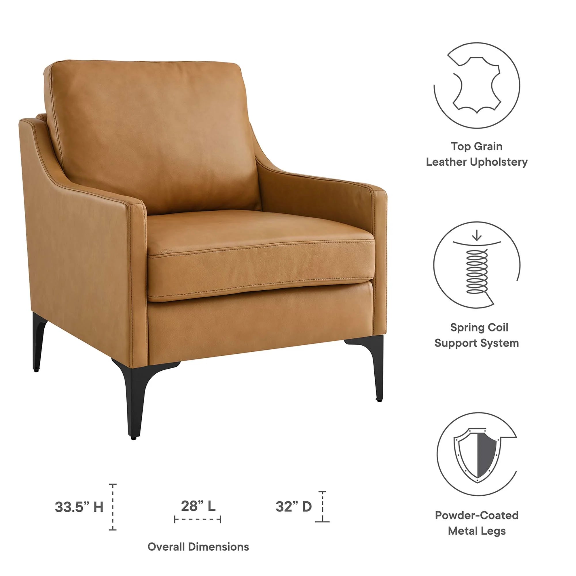 Corland Leather Armchair