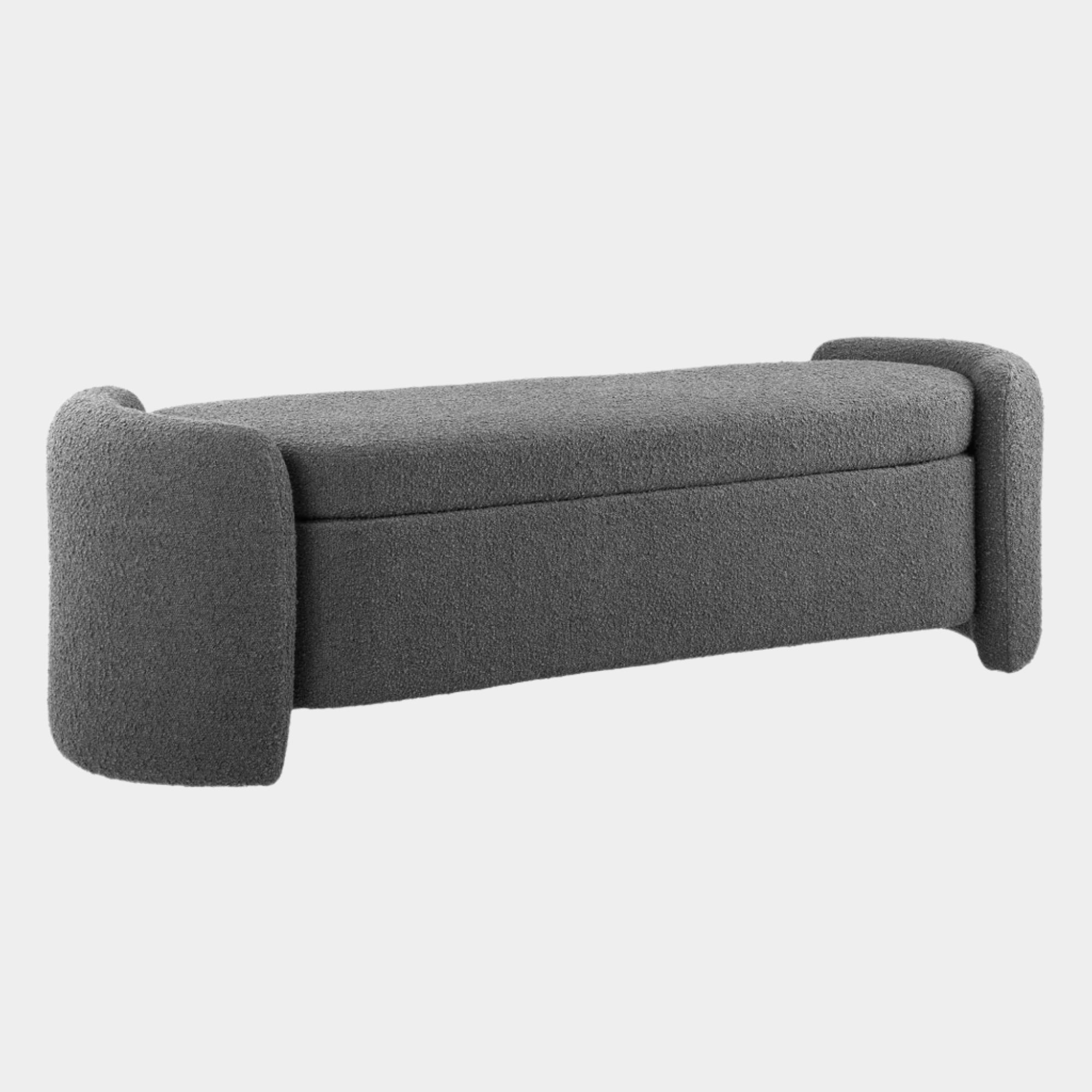 Chaise sans accoudoirs rembourrée en duvet Commix