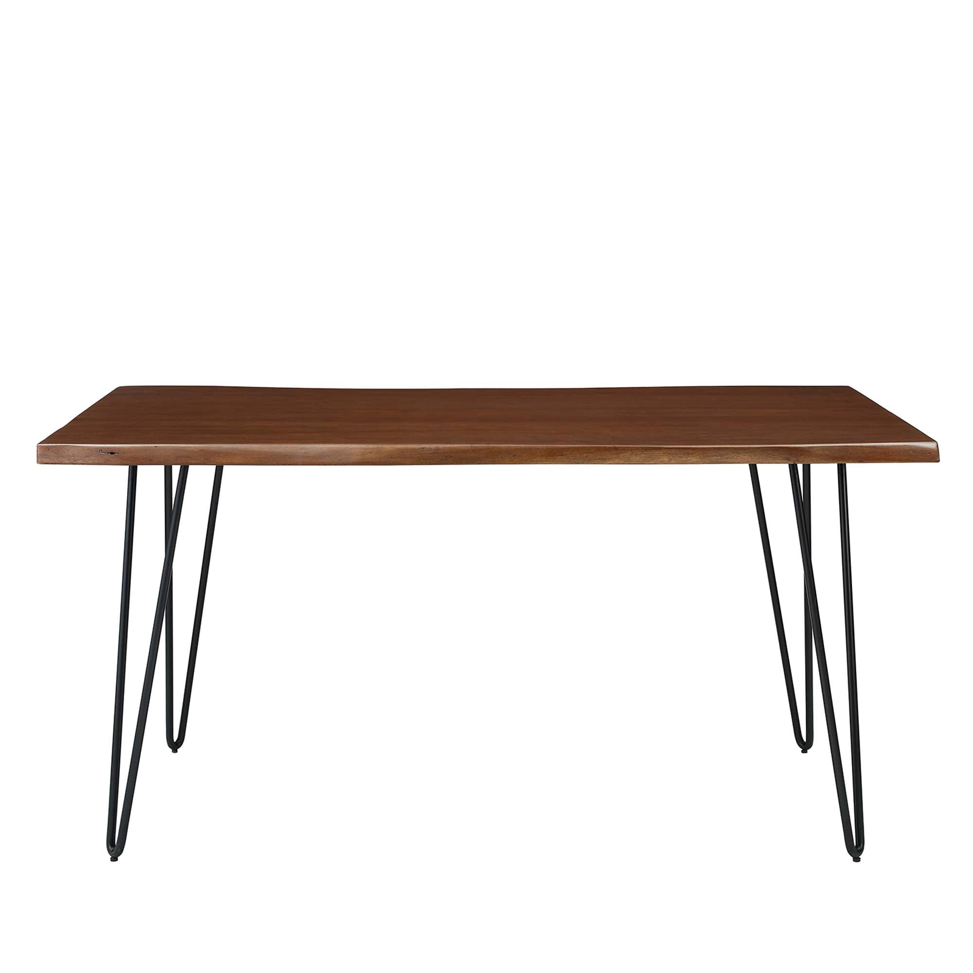 Ardor 74" Live Edge Acacia Wood Acacia Wood Dining Table