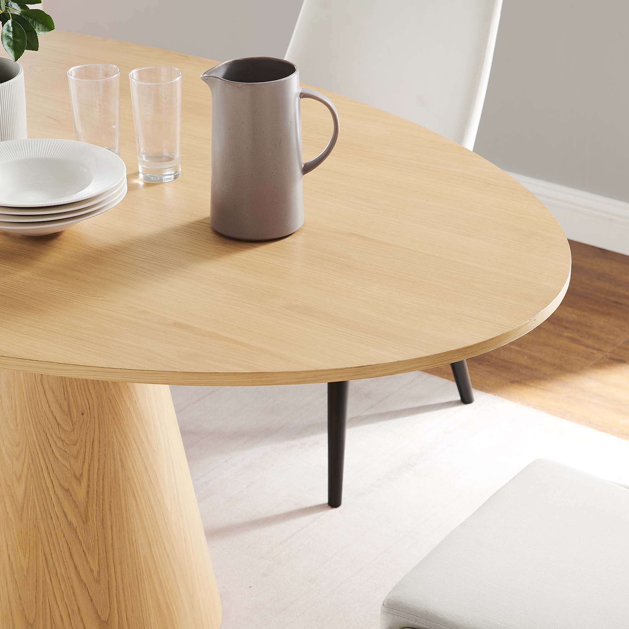 Provision 75" Oval Dining Table